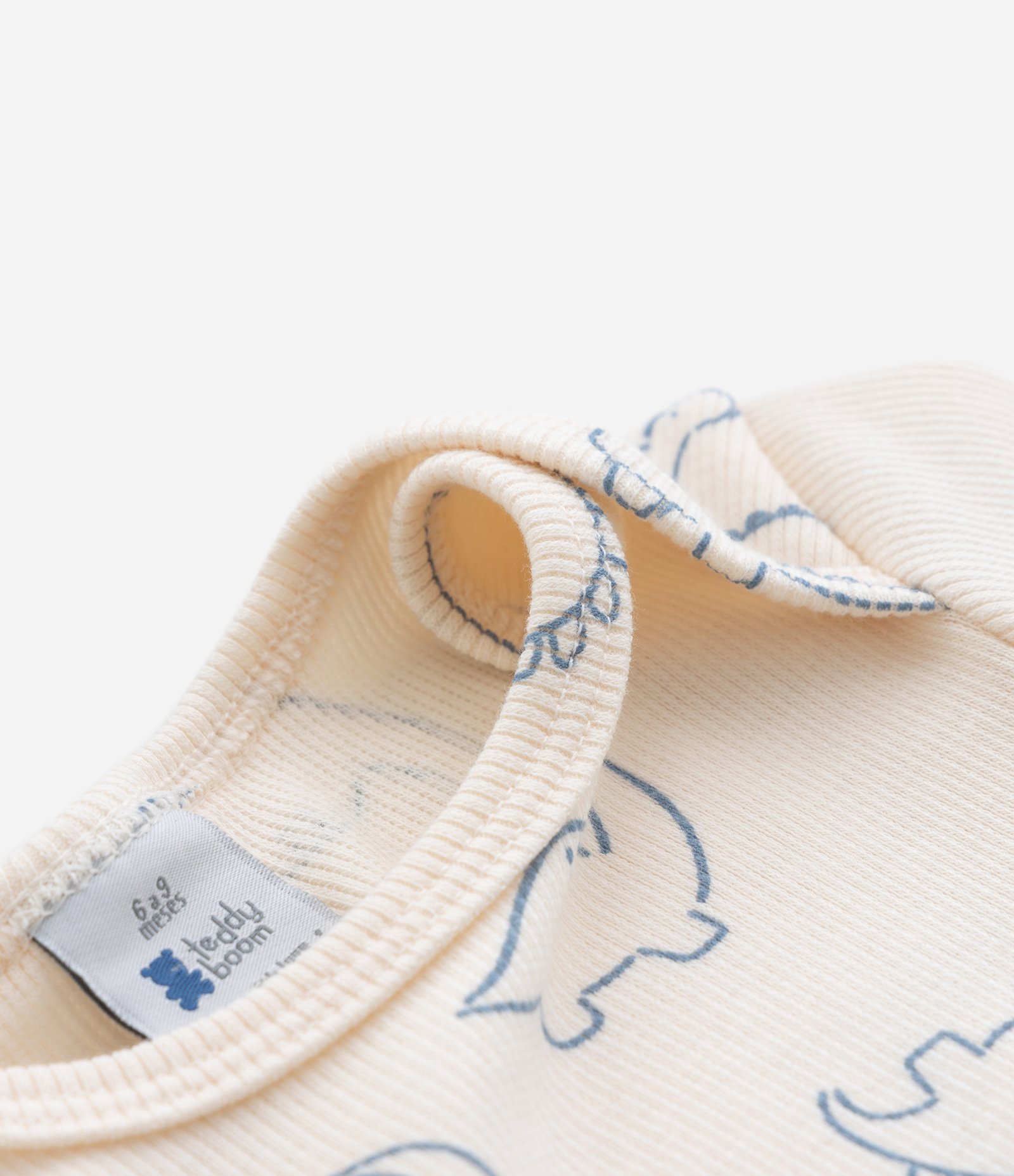Body Infantil com Estampa de Dinossauros – Tam RN a 24 Meses Off White 5