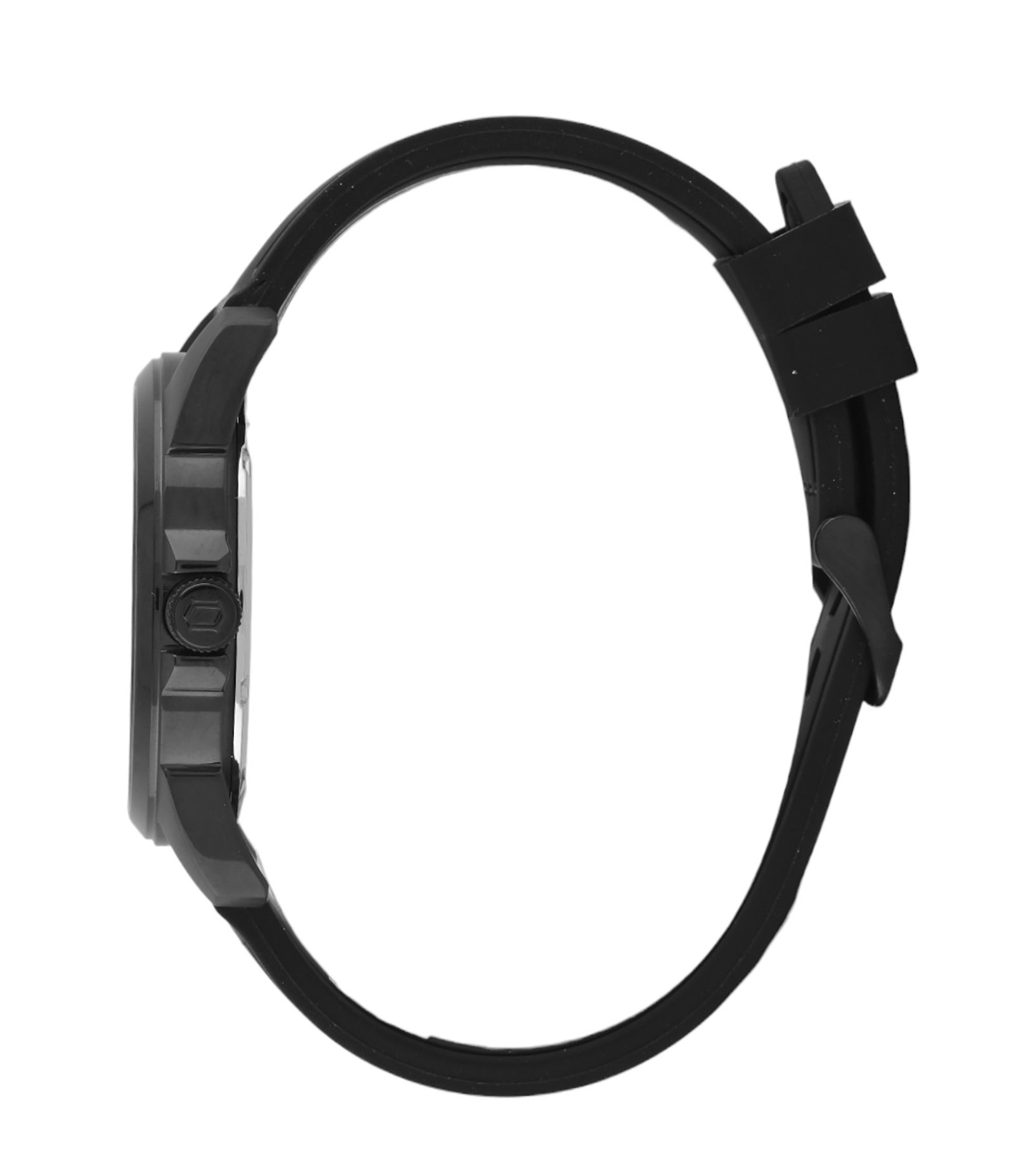 Relógio Analógico Aço e Silicone Orient Preto 2