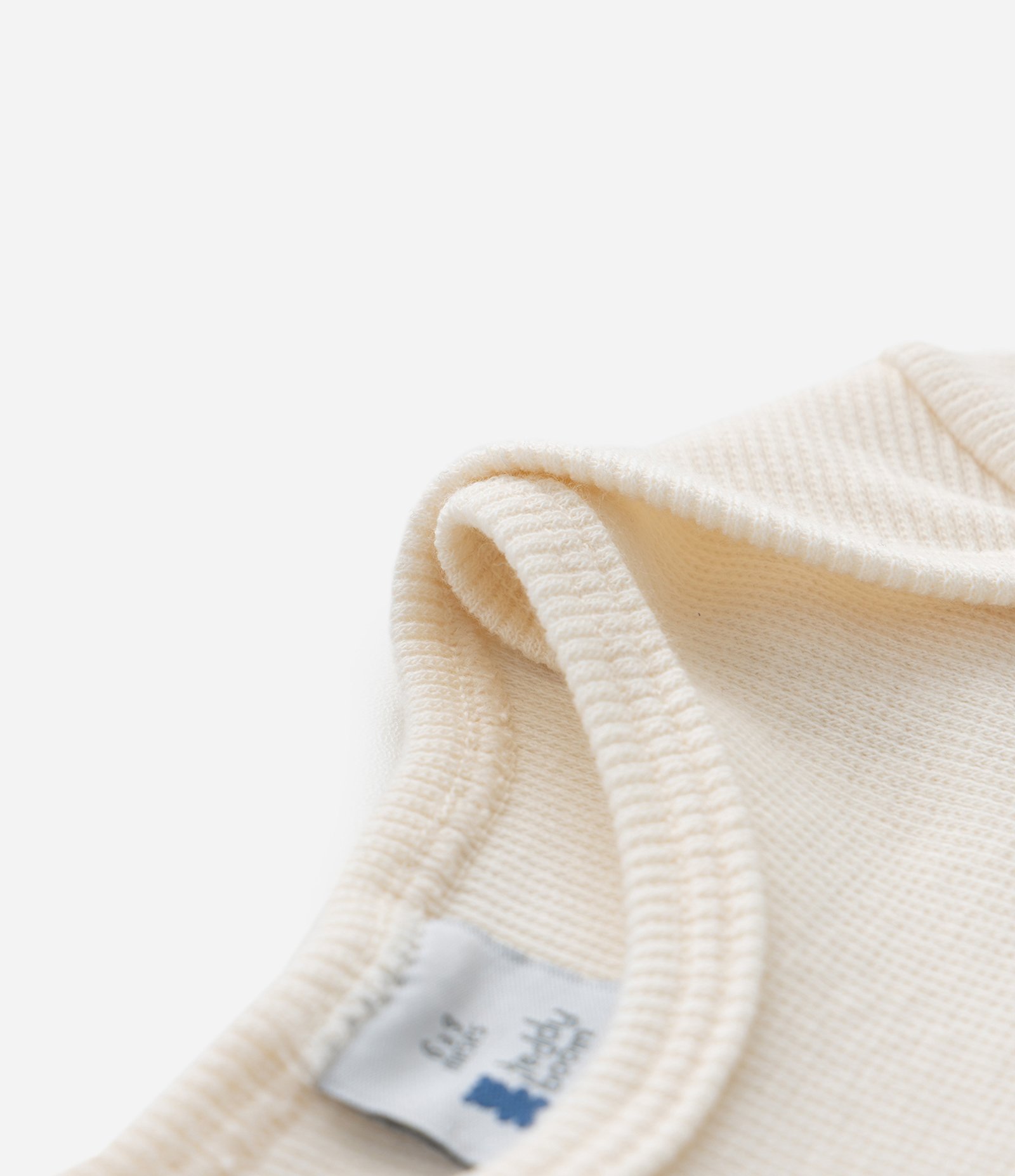 Body Bebê Canelado com Estampa Tigre – Tam 0 a 24 Meses Off White 5