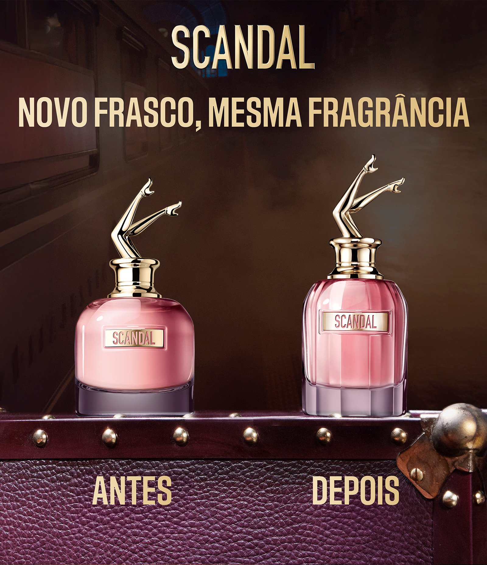 Kit Jean Paul Gaultier Scandal Eau de Parfum 80 ml + 10 ml + Perfumed Creme corporal 75 ml KIT 7