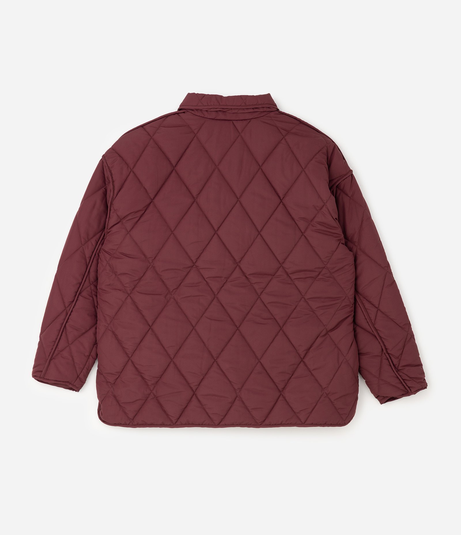 Jaqueta Matelassê Alongada Curve & Plus Size Vermelho 2