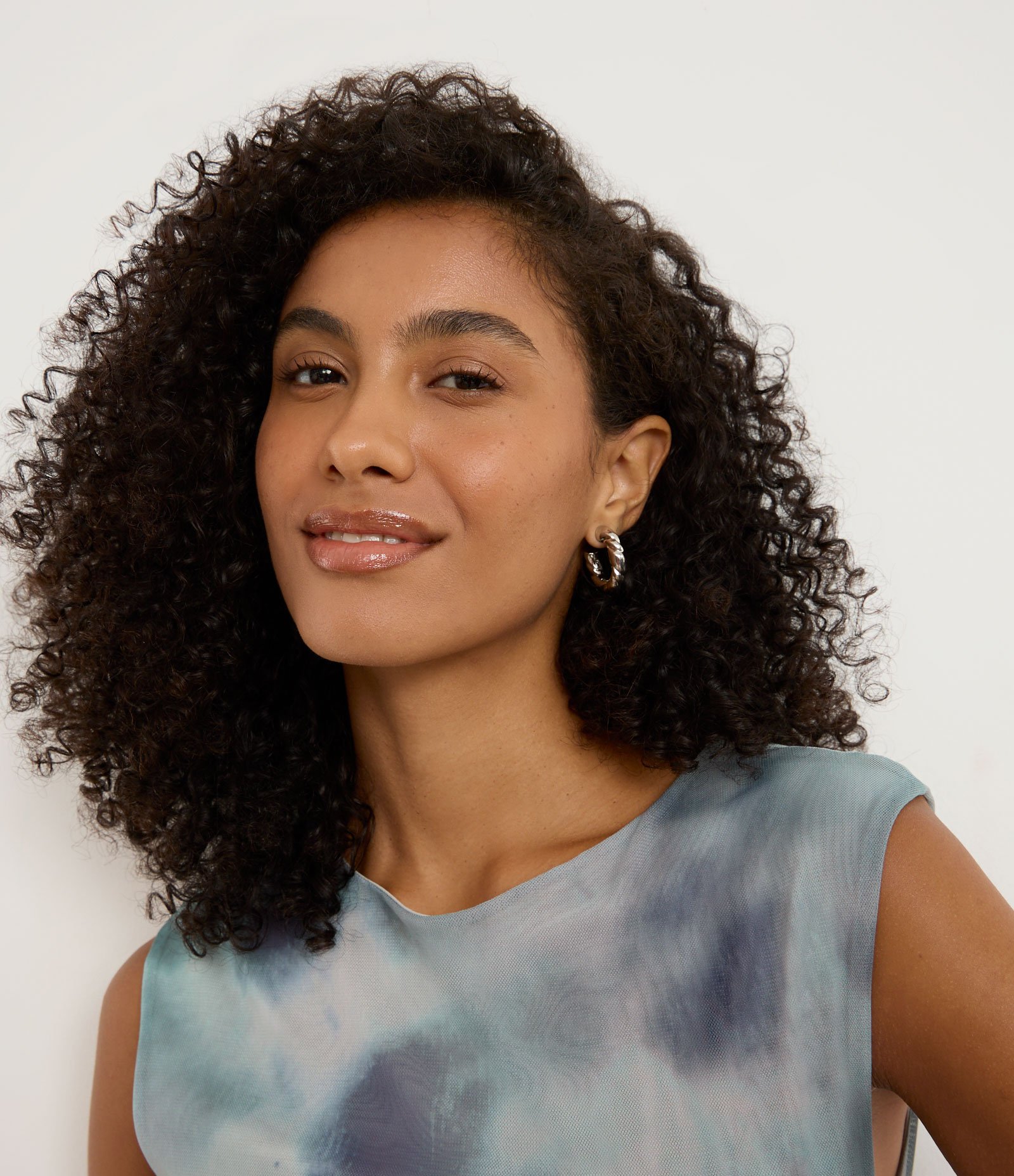 Kit 03 Argolas com Diferentes Texturas Prata 1