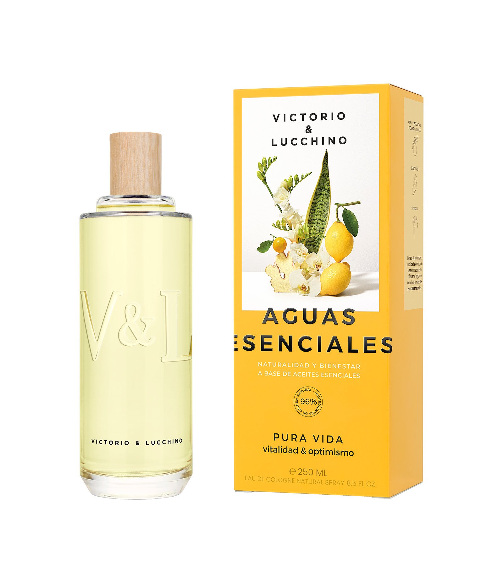 Victorio Lucchino Aguas Esenciales Pura Vida Eau de Cologne 250 ml 250ml 2