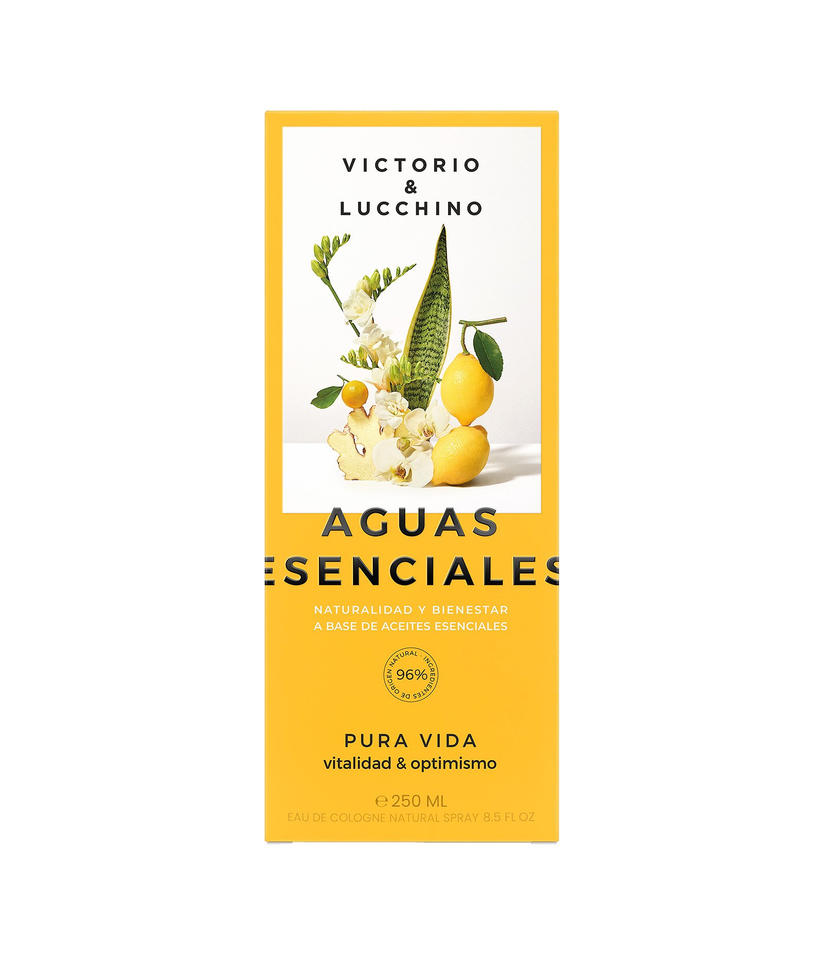 Victorio Lucchino Aguas Esenciales Pura Vida Eau de Cologne 250 ml 250ml 3