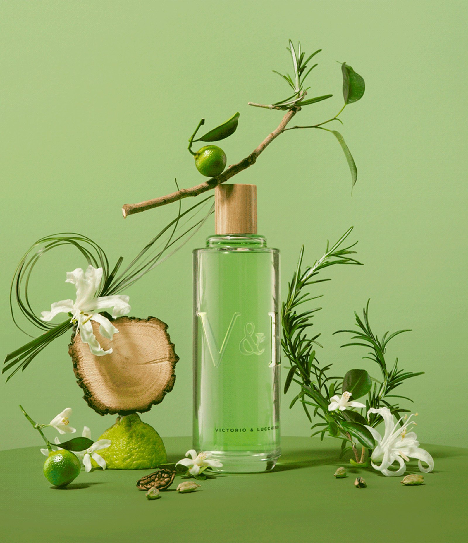 Victorio Lucchino Aguas Esenciales Te Quiero Verde Eau de Cologne 250 ml 250ml 6