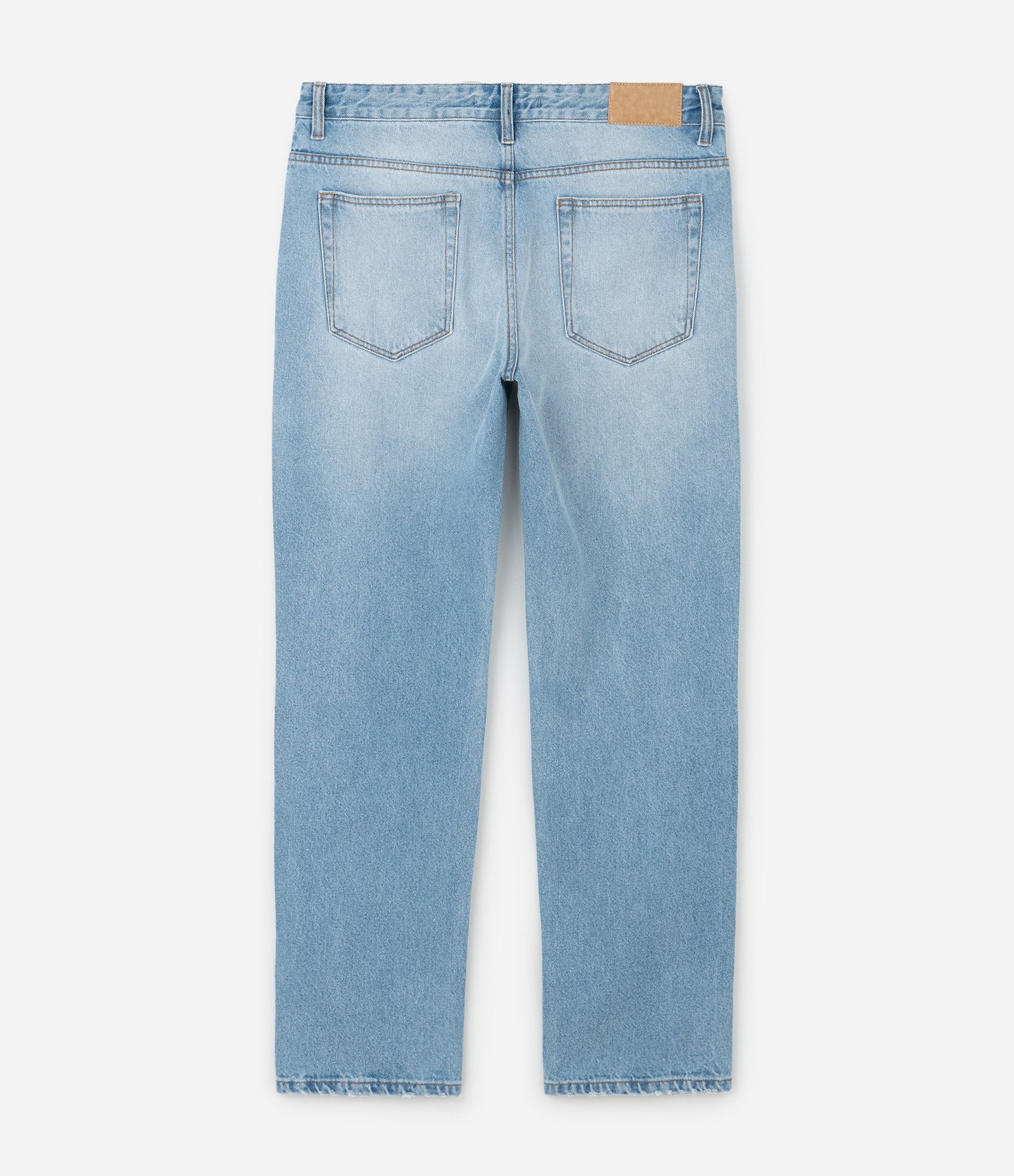 Calça Jeans Reta Azul 6