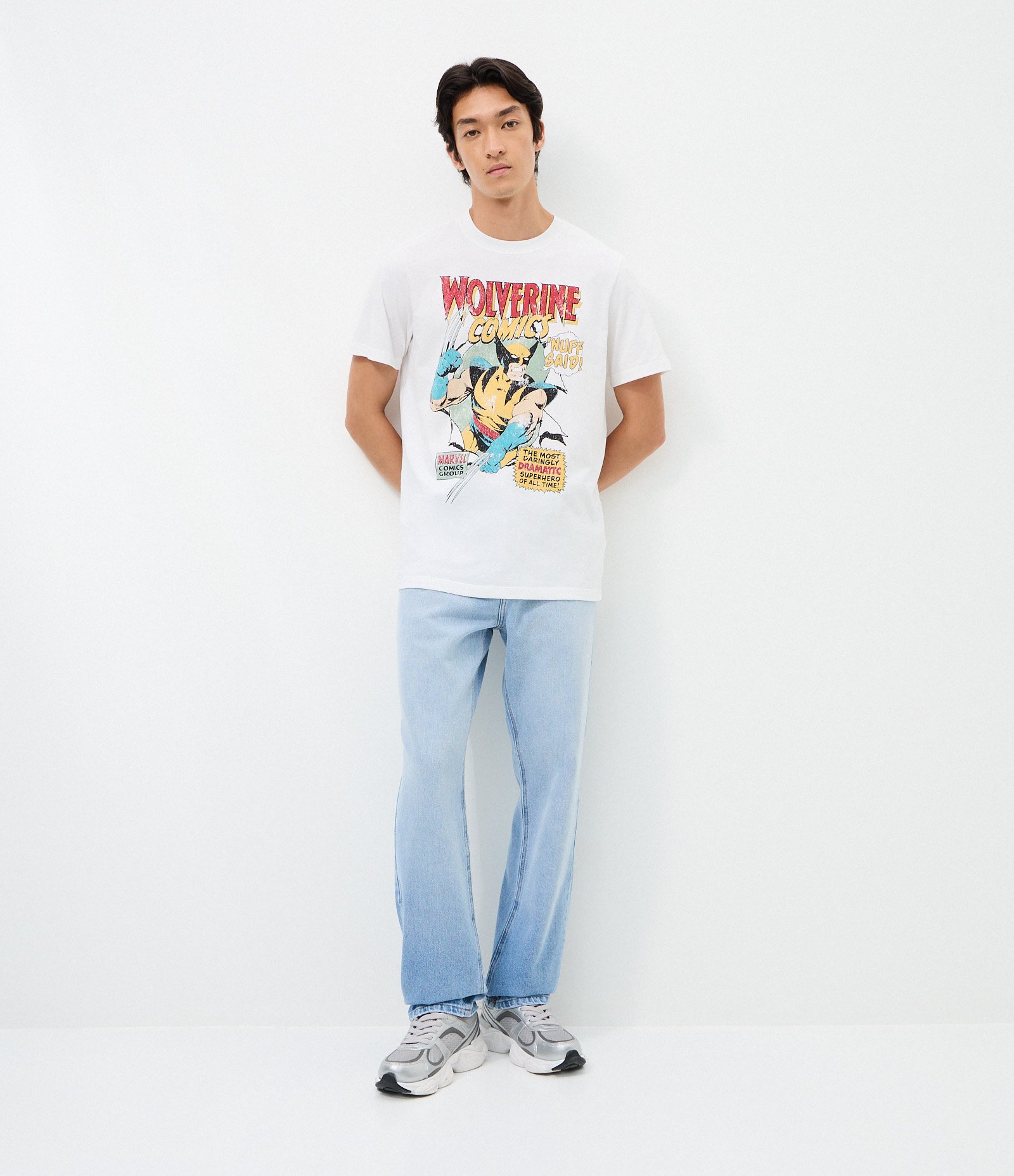 Calça Jeans Reta Azul 1