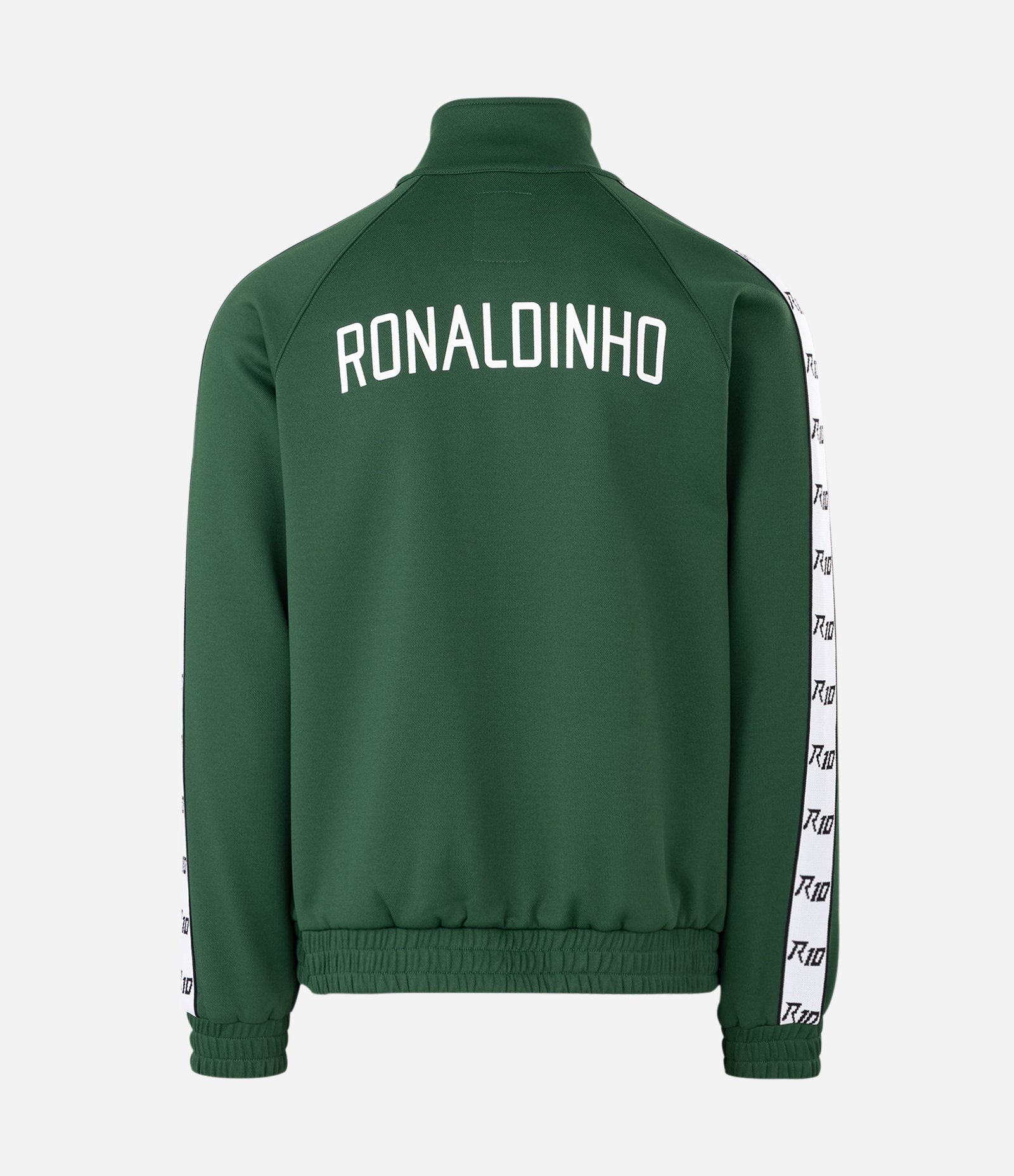 Jaqueta Esportiva em Microfibra Estampa Ronaldinho Gaúcho R10 Verde 6