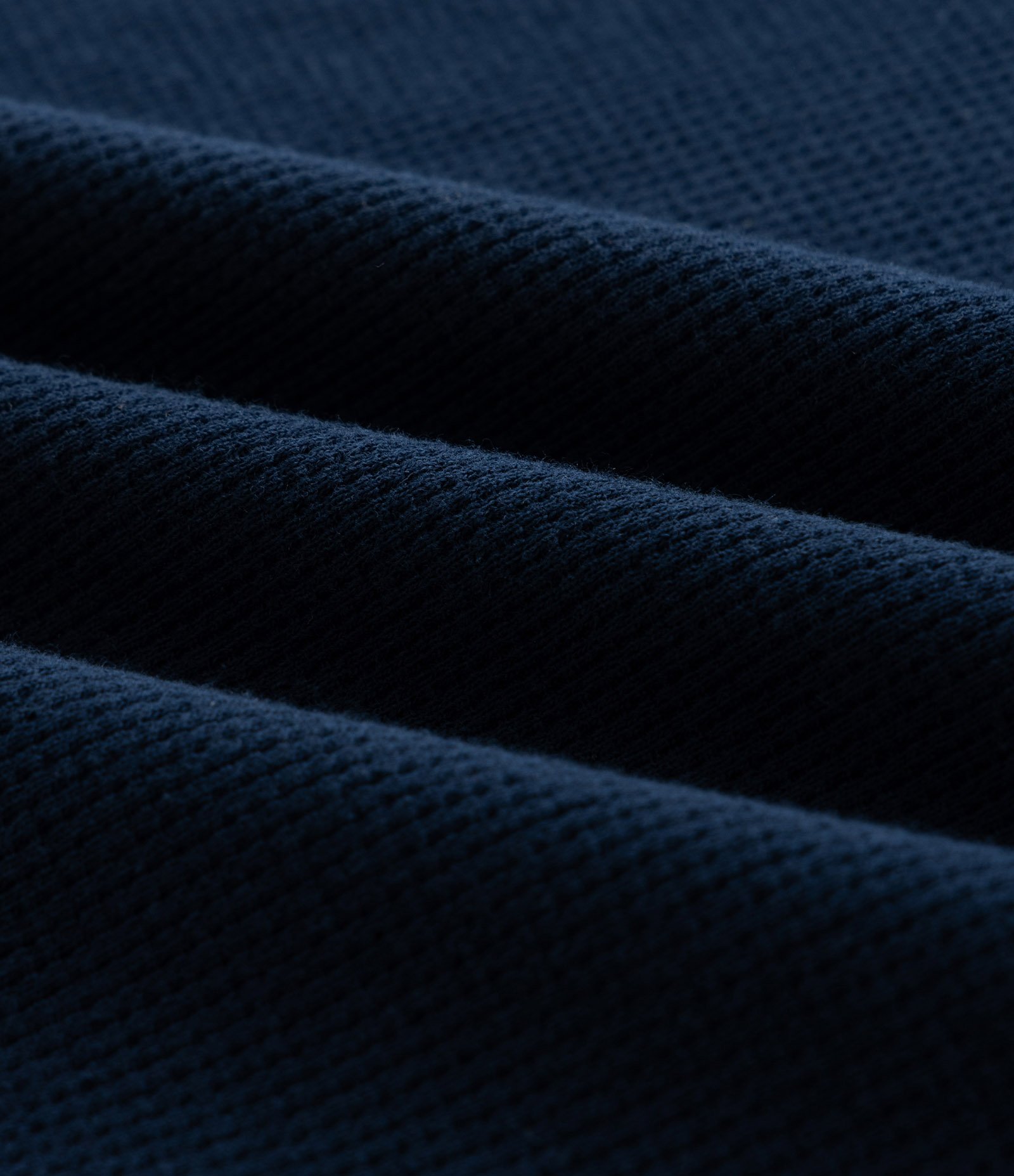 Camiseta Infantil Texturizada com Gola Polo – Tam 5 a 14 Anos Azul Marinho 3