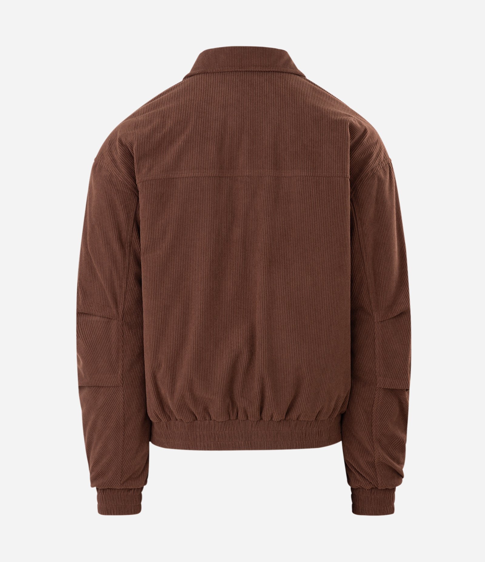 Jaqueta Bomber de Veludo com Gola Polo Marrom 7