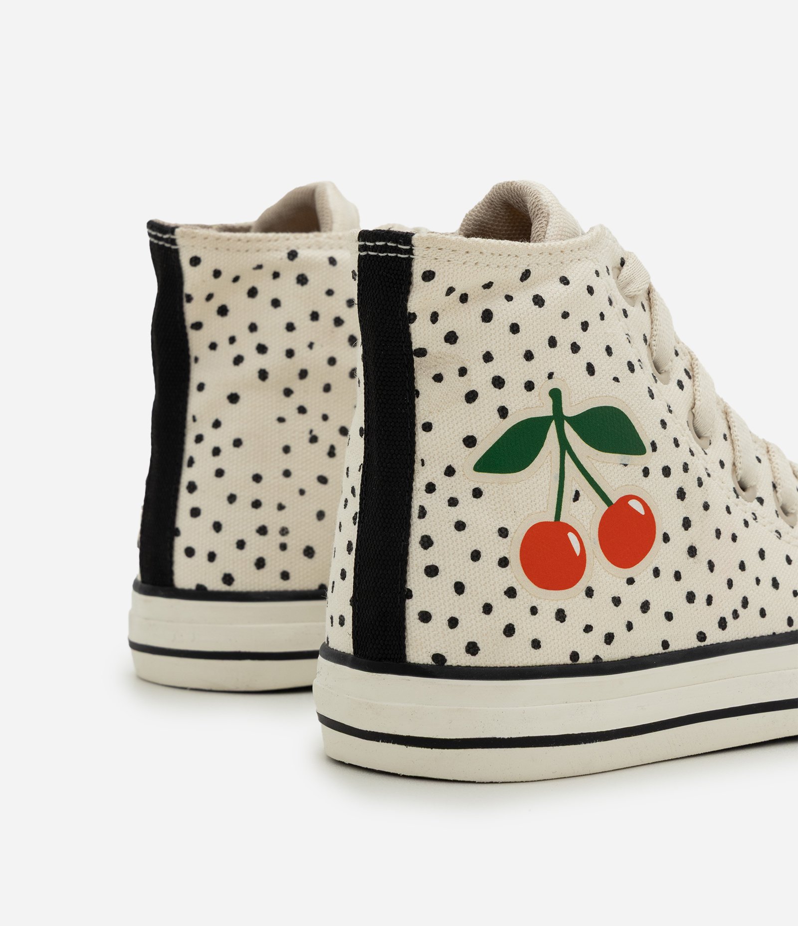 Tênis Infantil Cano Alto com Estampa de Cerejas – Tam 28 a 35 30 2