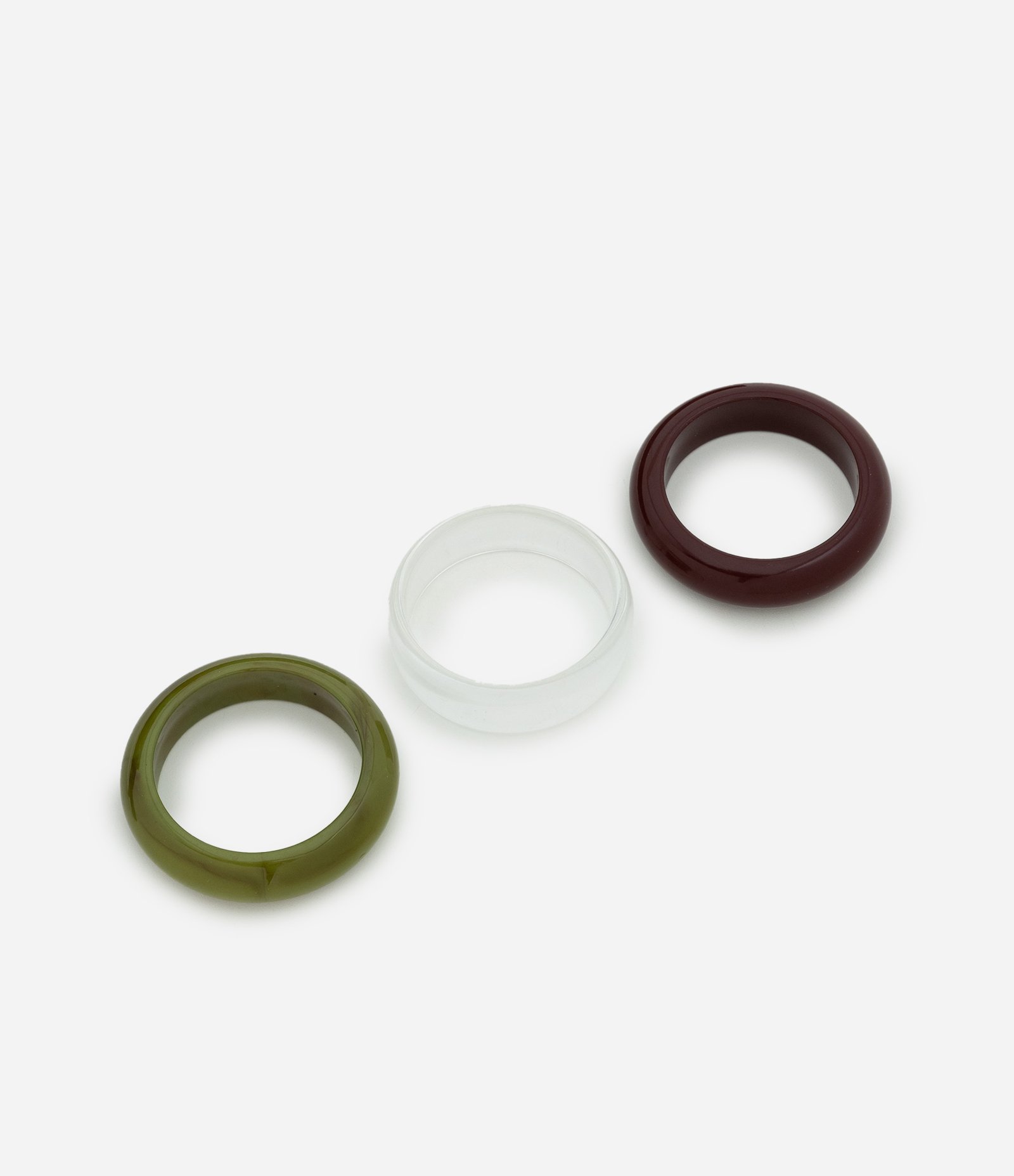 Kit 03 Braceletes Maxi Redondos Multicores 1