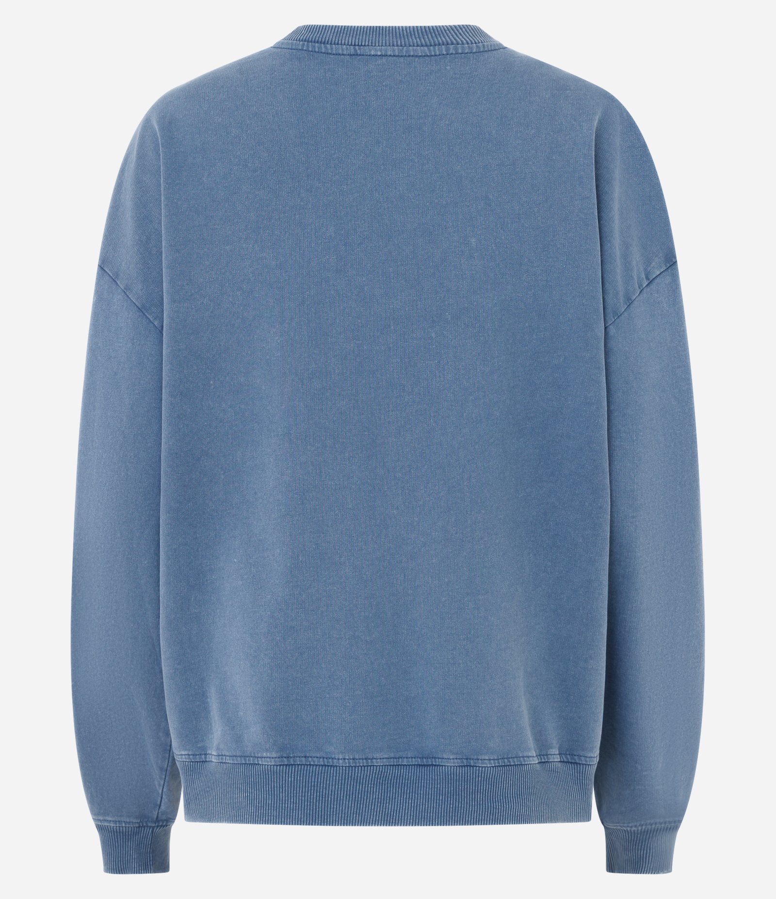 Moletom em Fleece com Lettering London Azul 6