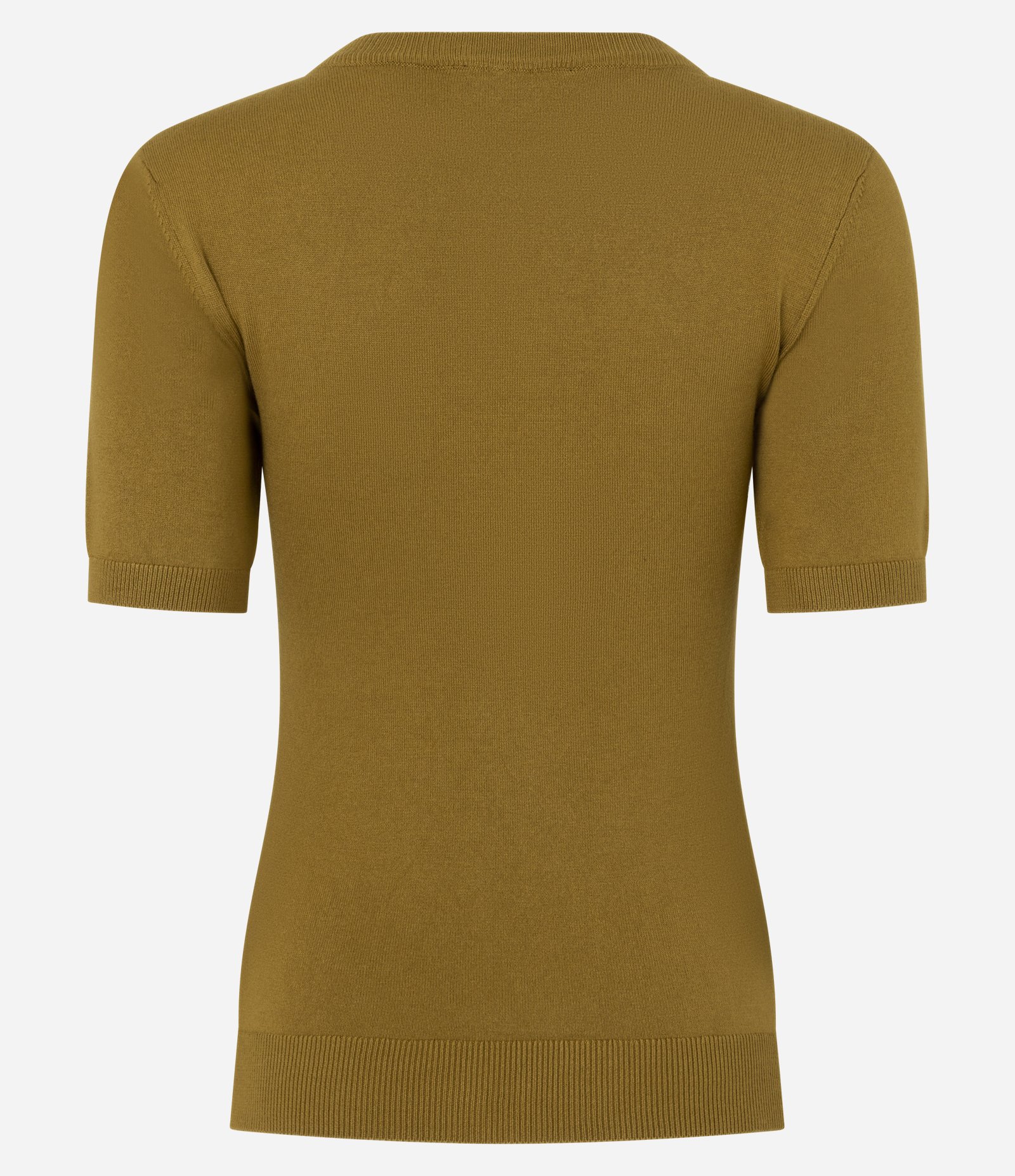 Blusa Regular em Tricô com Botões Delicados nos Ombros Verde 7