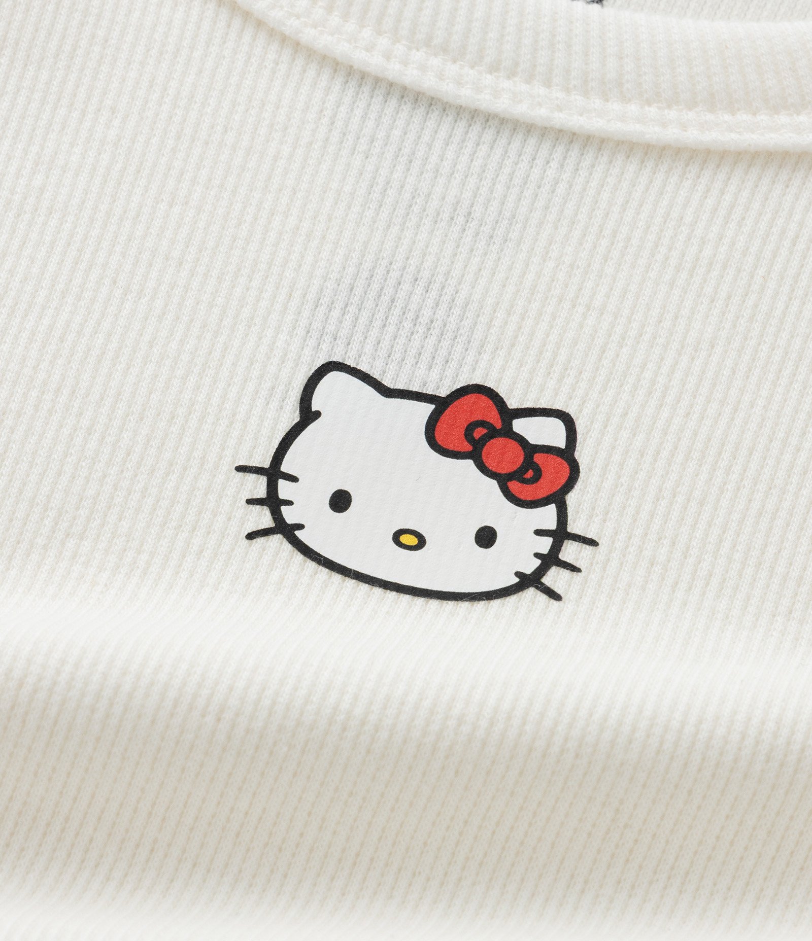 Camiseta Infantil Slim com Estampa Hello Kitty – Tam 5 a 14 Anos Off White 5