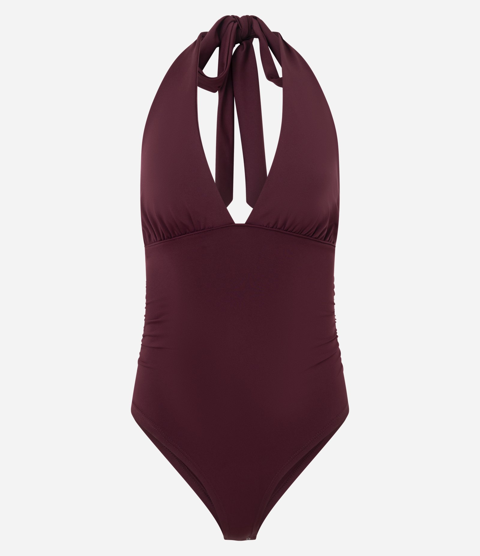 Body Frente Única em Microfibra com Amarração Vermelho 5