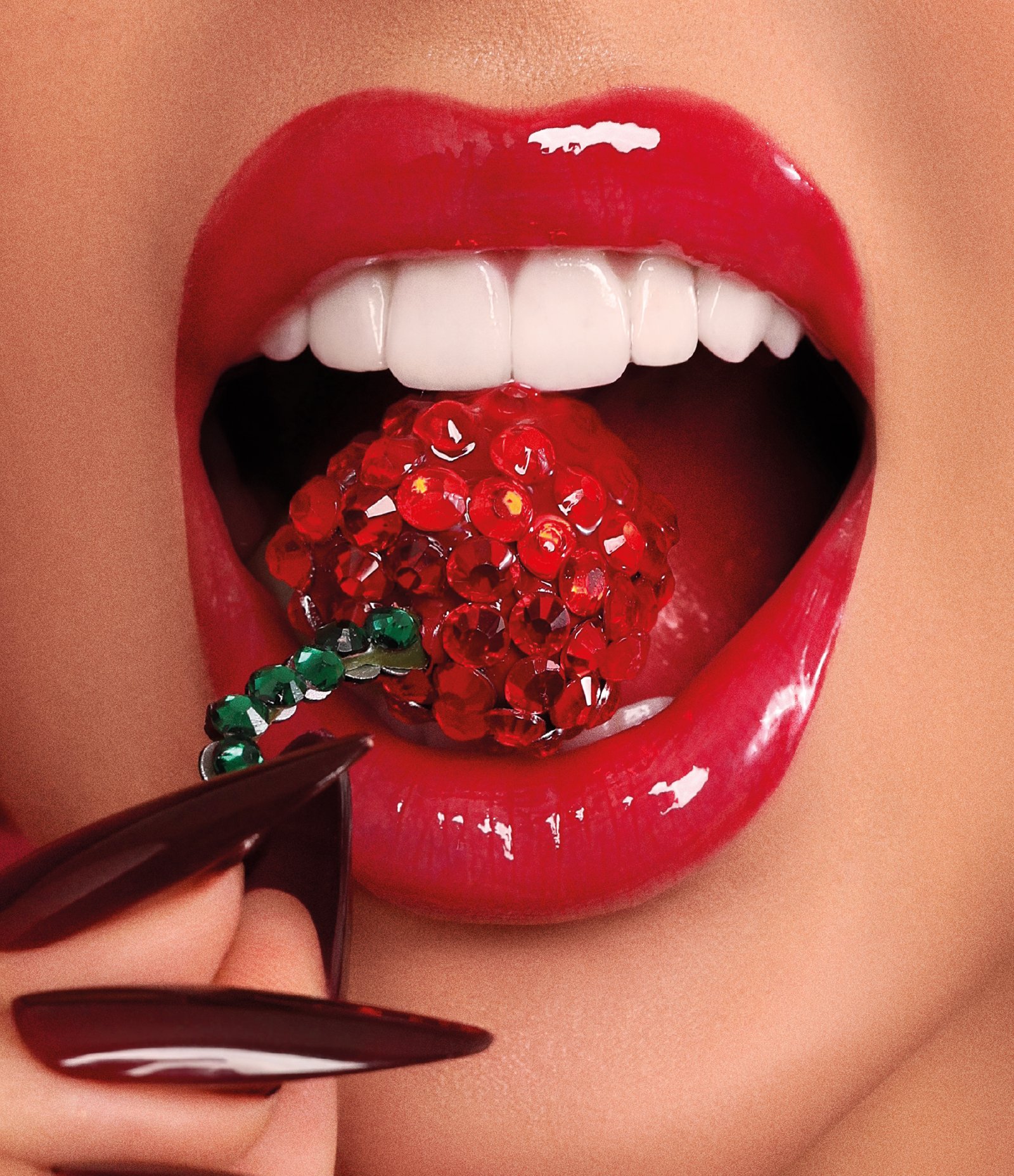 Gloss Labial Cherry Bomb By Pamella Vermelho Cereja 4