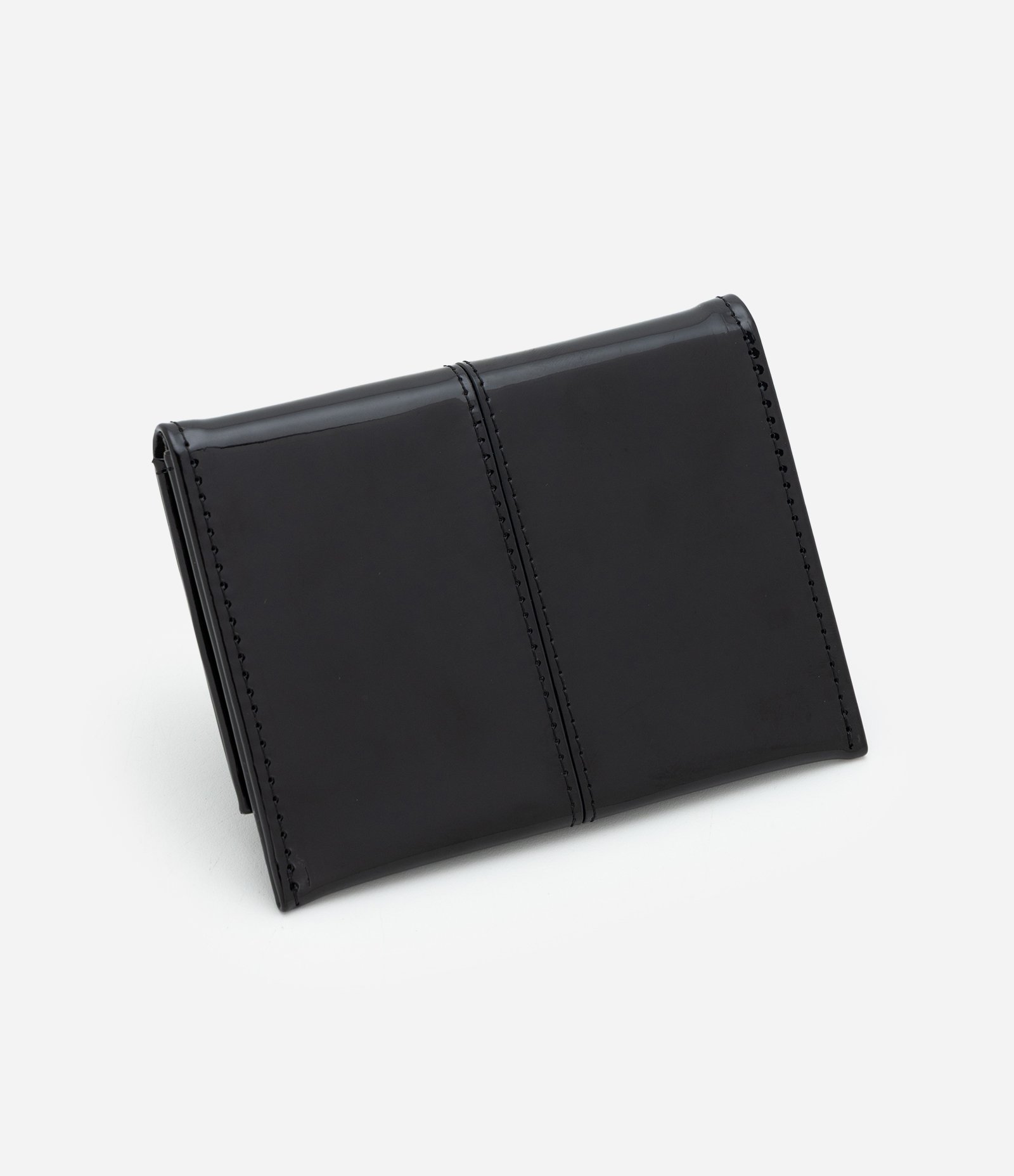 Carteira Envelope Pequena Envernizada Preto 2