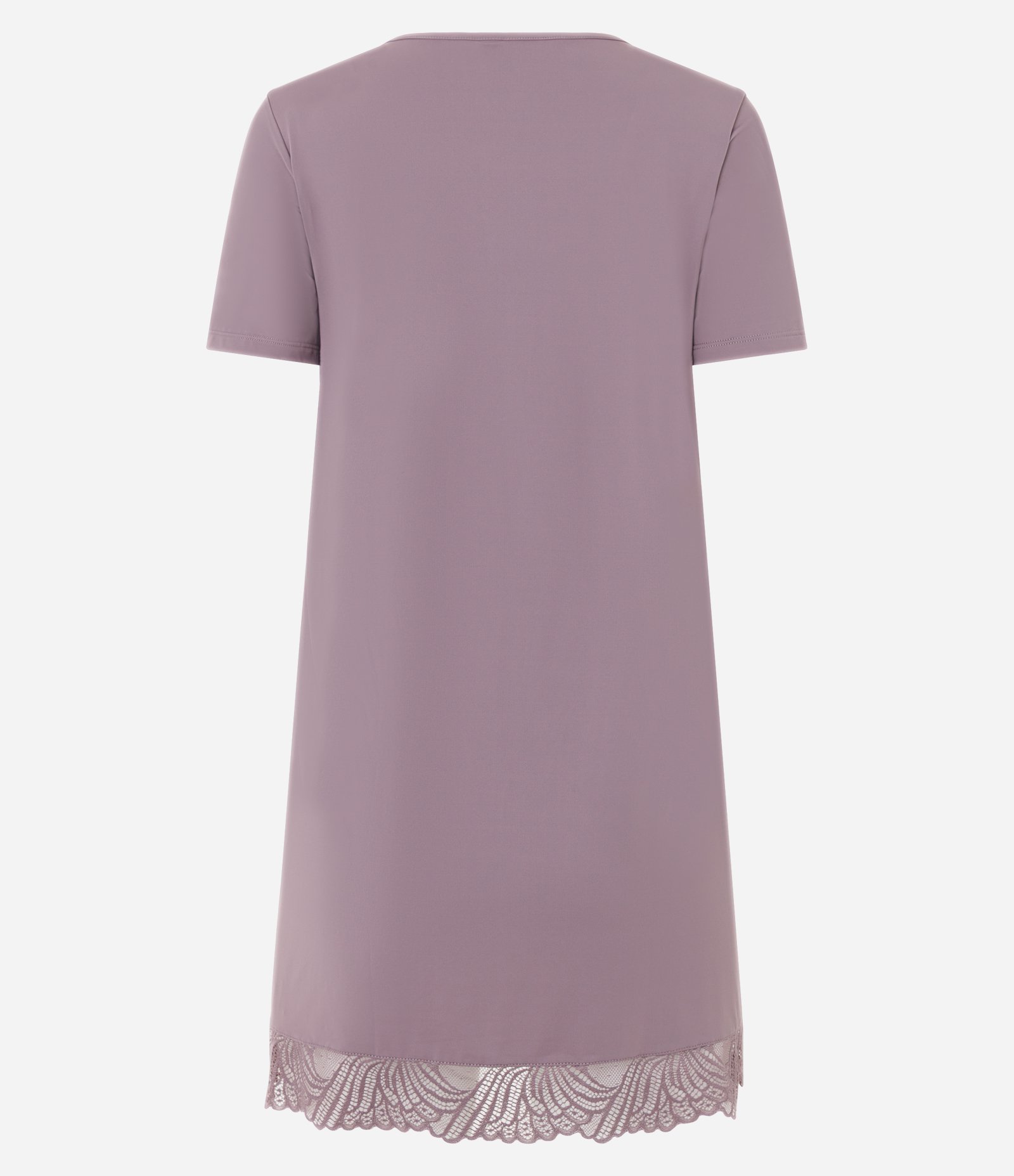 Camisola em Microfibra com Detalhes em Renda Roxo 6