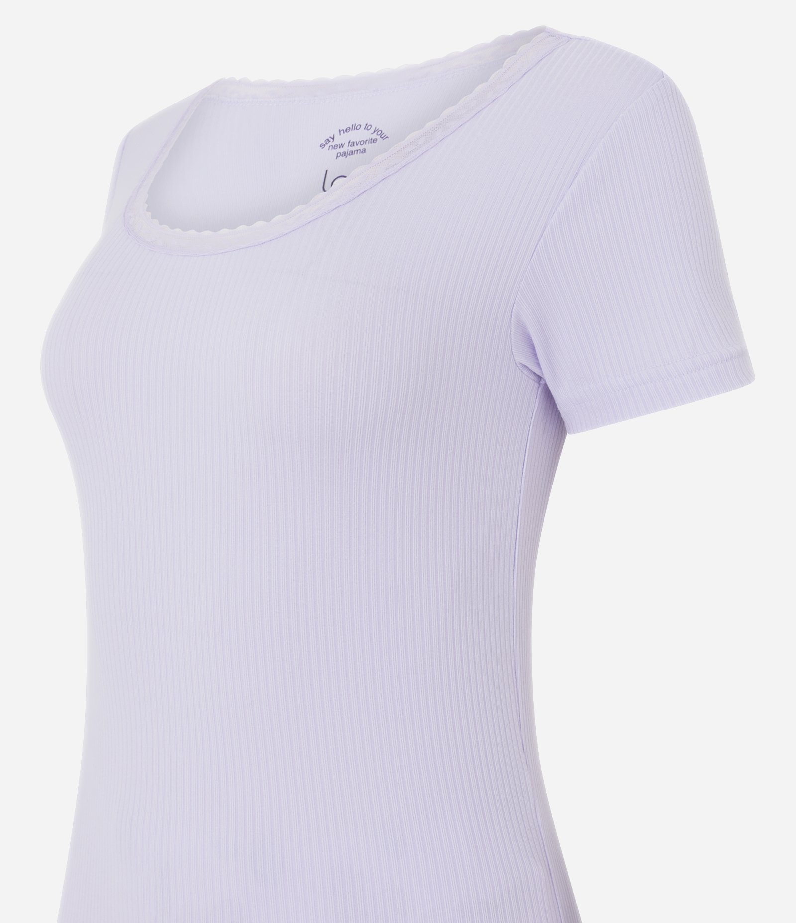 Pijama Longo em Peach Touch com Estampa de Balões Roxo 6