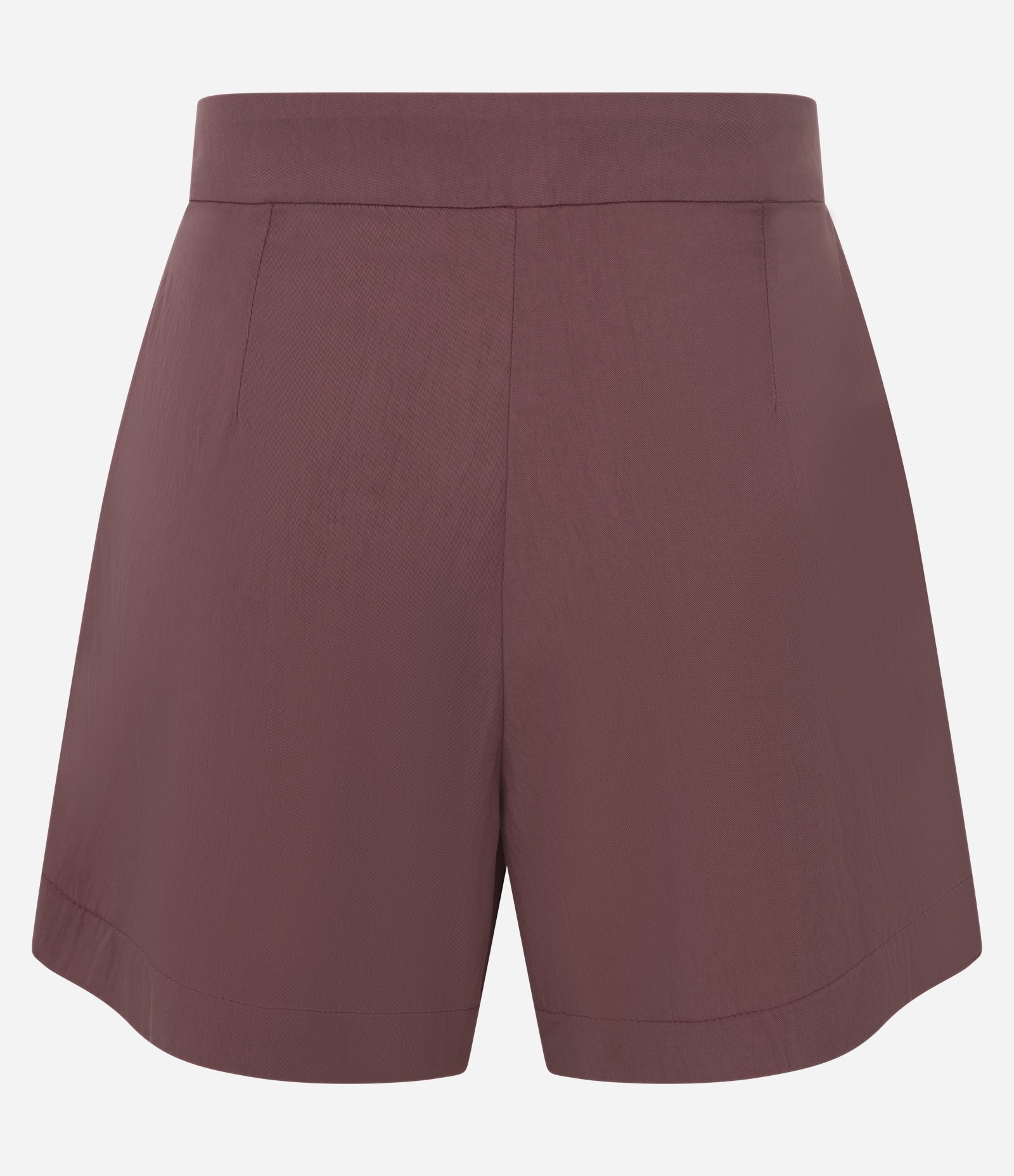 Short Alfaiataria em Tecido com Cós Estruturado Vermelho 2