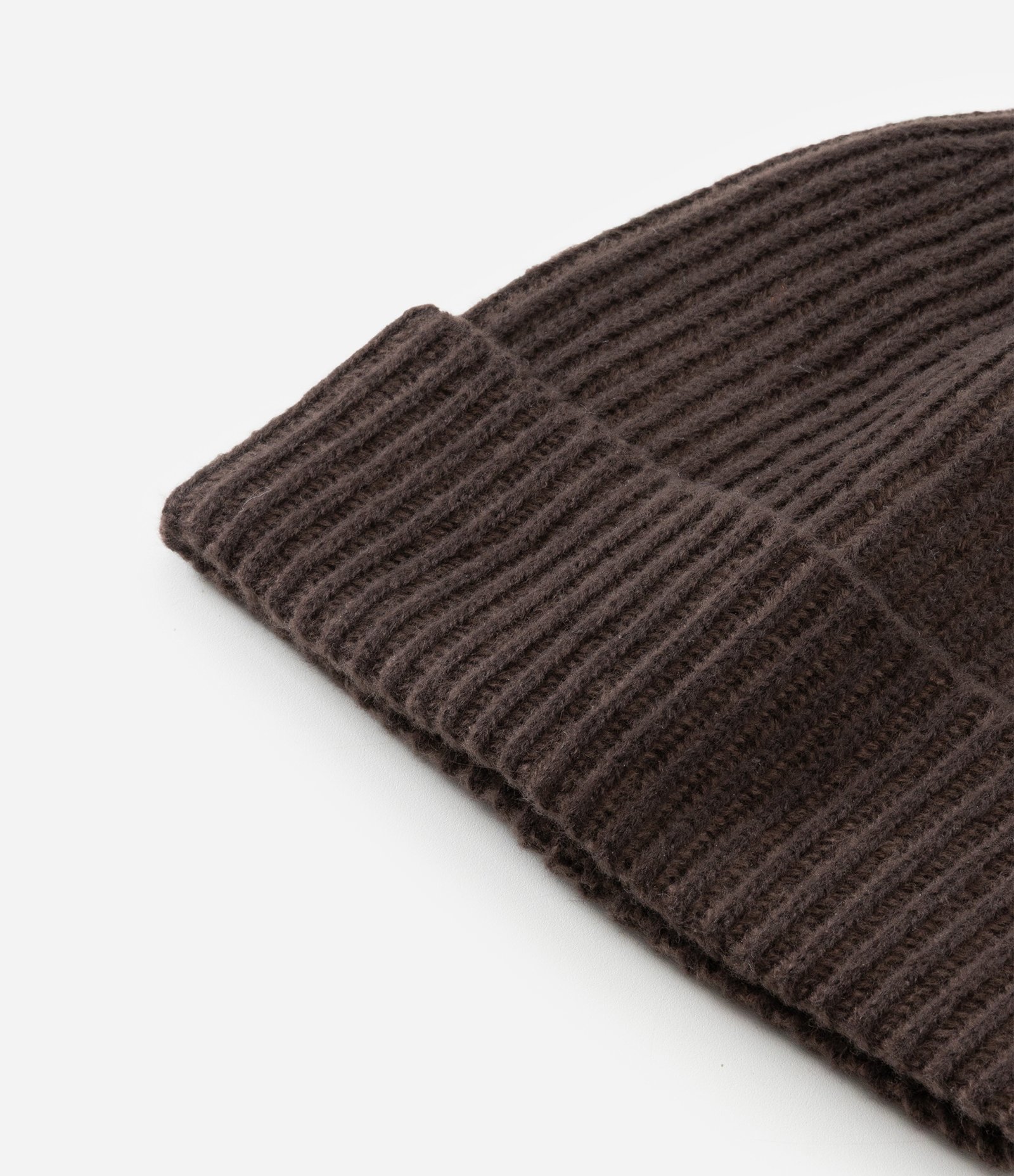 Gorro com Efeito Tricô e Gradiente Marrom 4