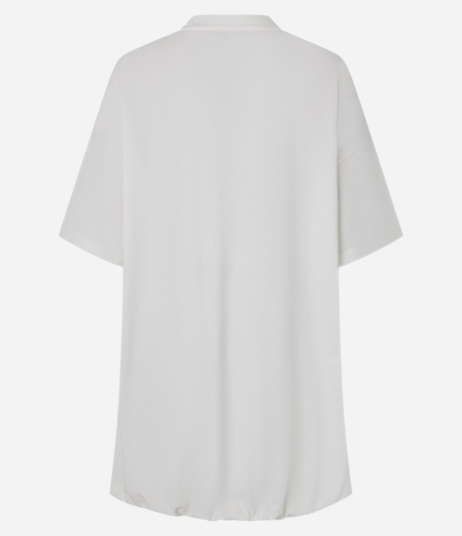 Vestido Estilo Camisetão Balonê Branco 6