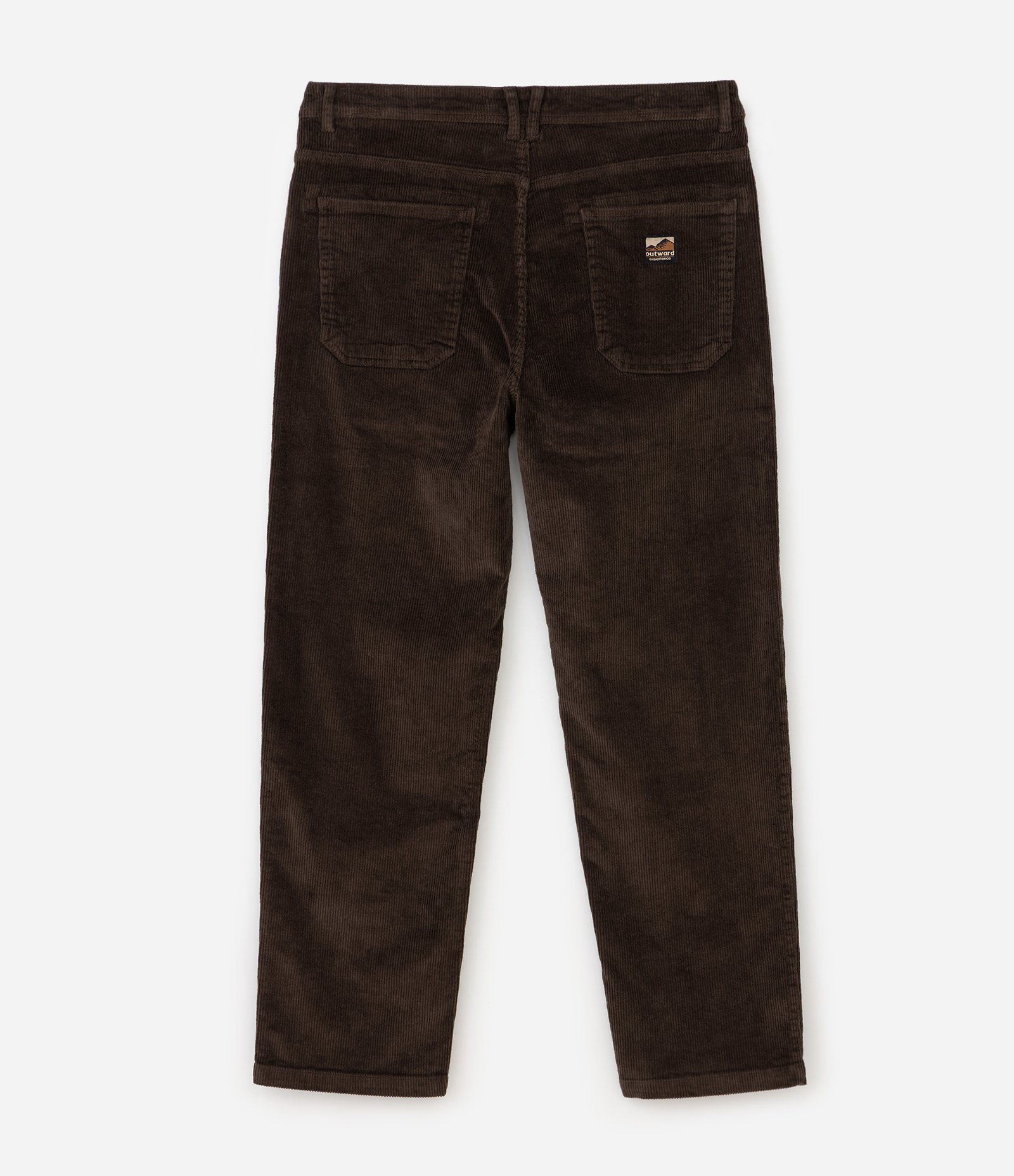 Calça Baggy em Veludo Cotelê Marrom 7