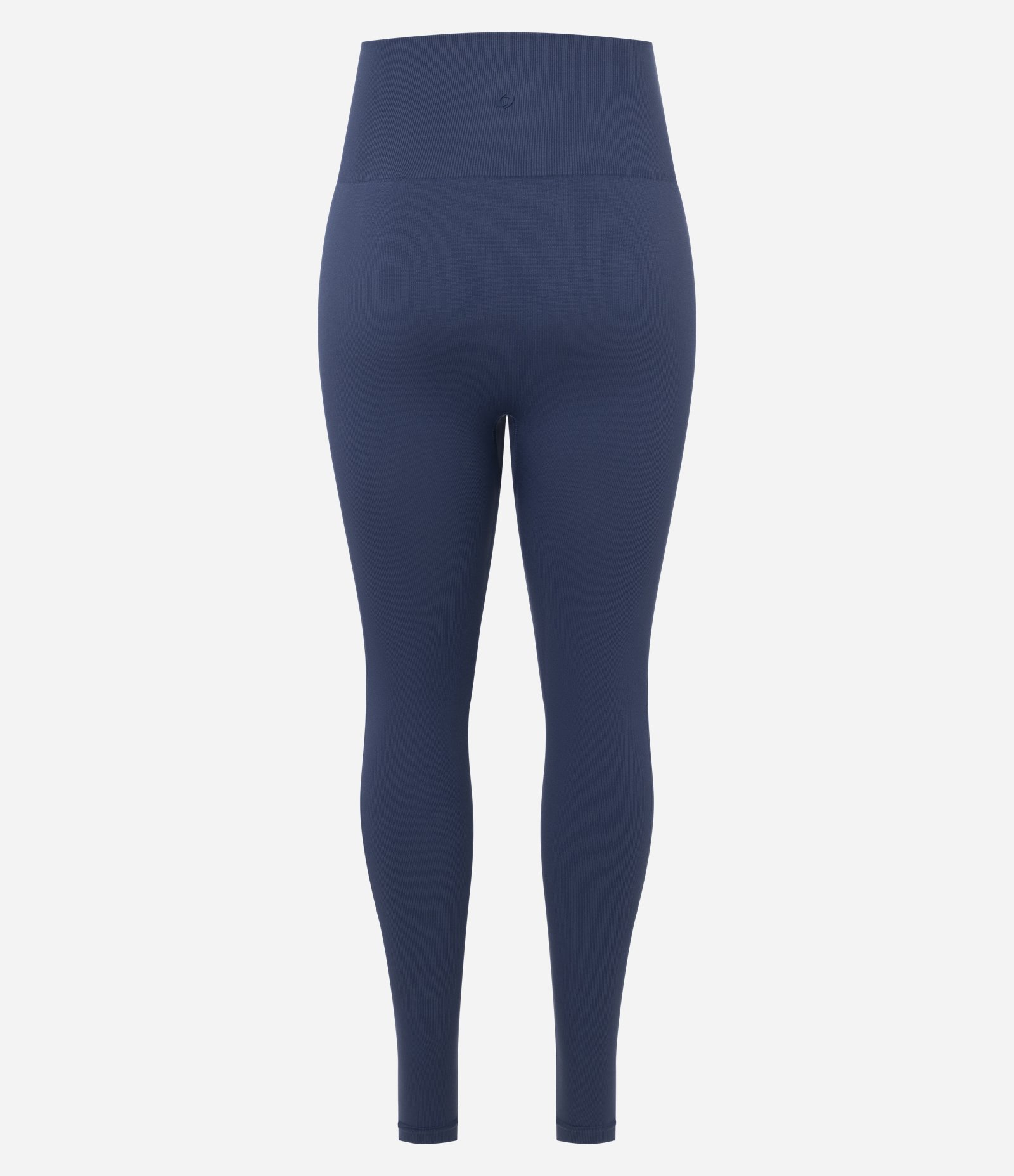 Calça Legging Esportiva Canelado em Ribana Seamless Azul 3