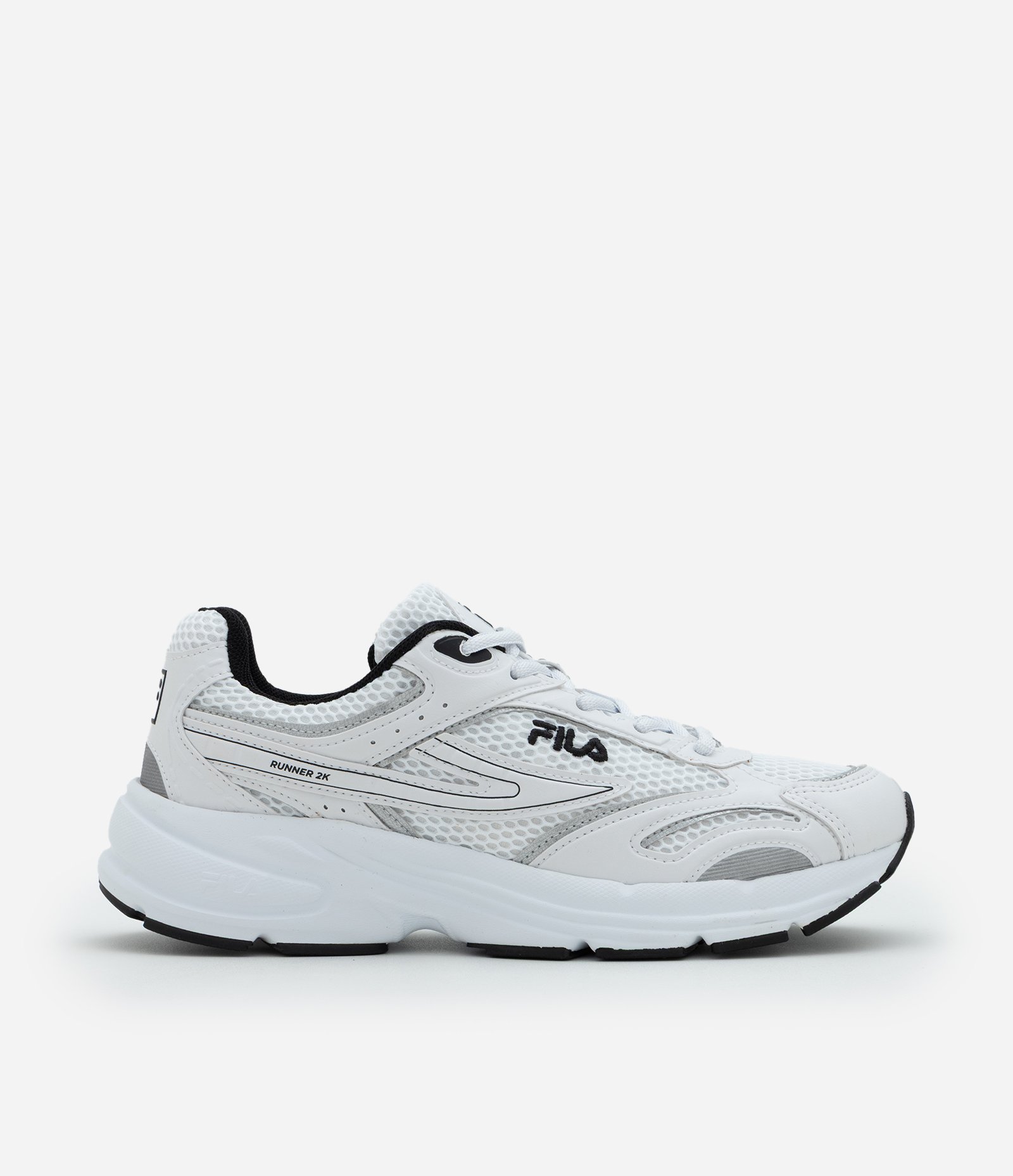 Tênis Runner 2K em Tecido Respirável Fila Branco 1
