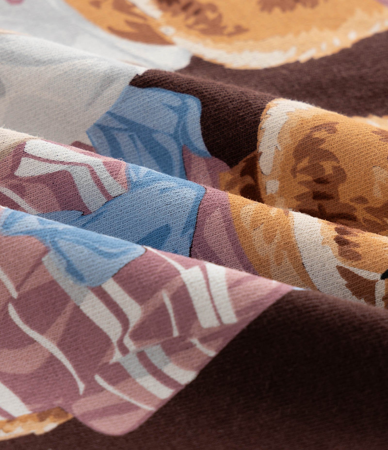 Camiseta Infantil com Estampa de Coelhos – Tam 5 a 14 Anos Marrom 3