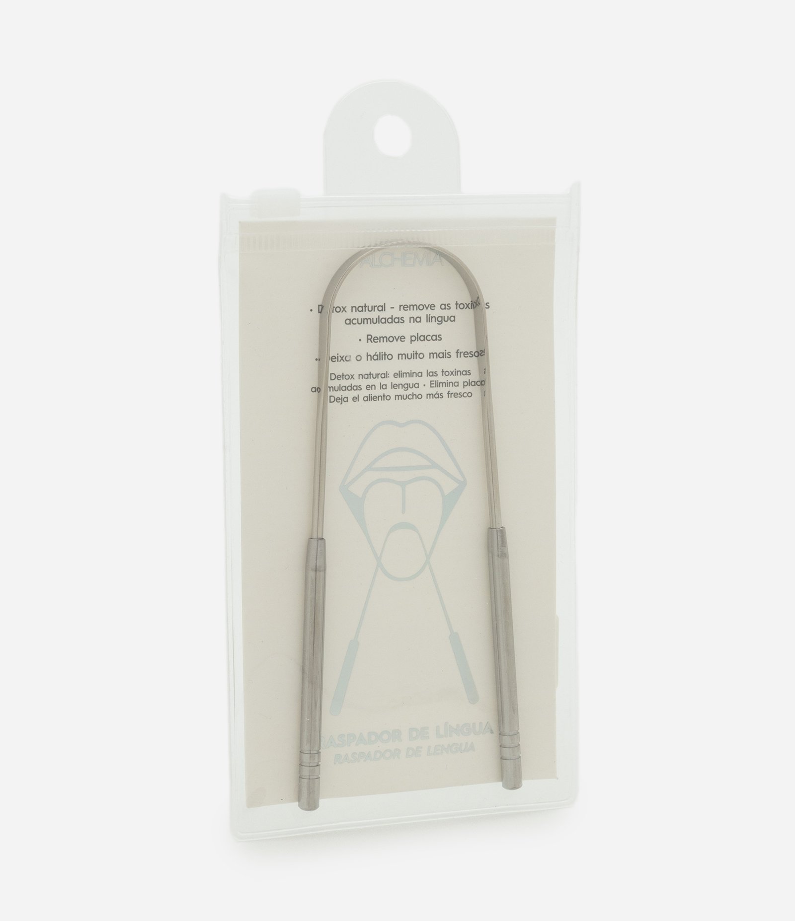 Raspador de Lingua Prata Alchemia U 1