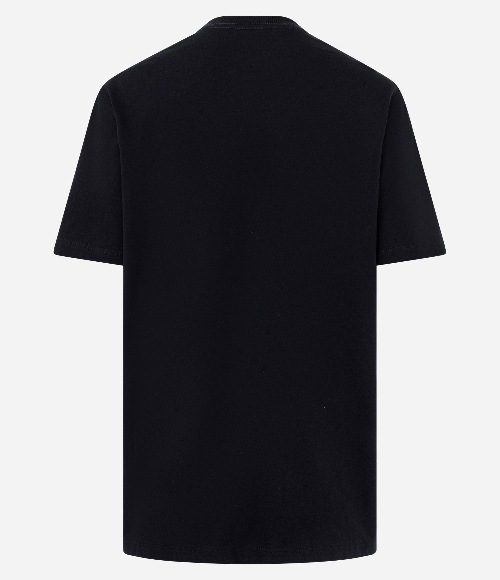 Camiseta em Algodão com Estampa e Lettering Chuck Bass Preto 4