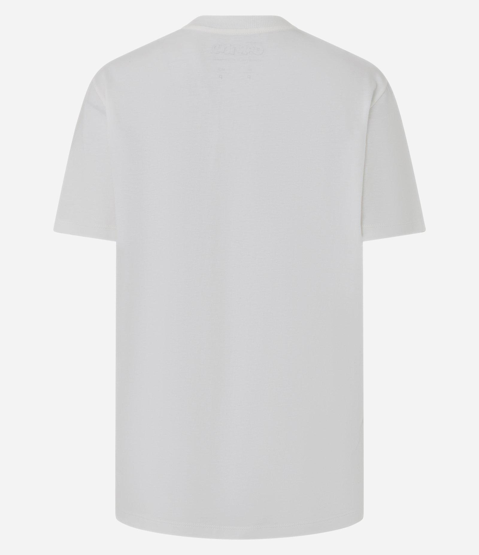 Camiseta em Algodão com Estampa e Lettering Garfield Branco 4