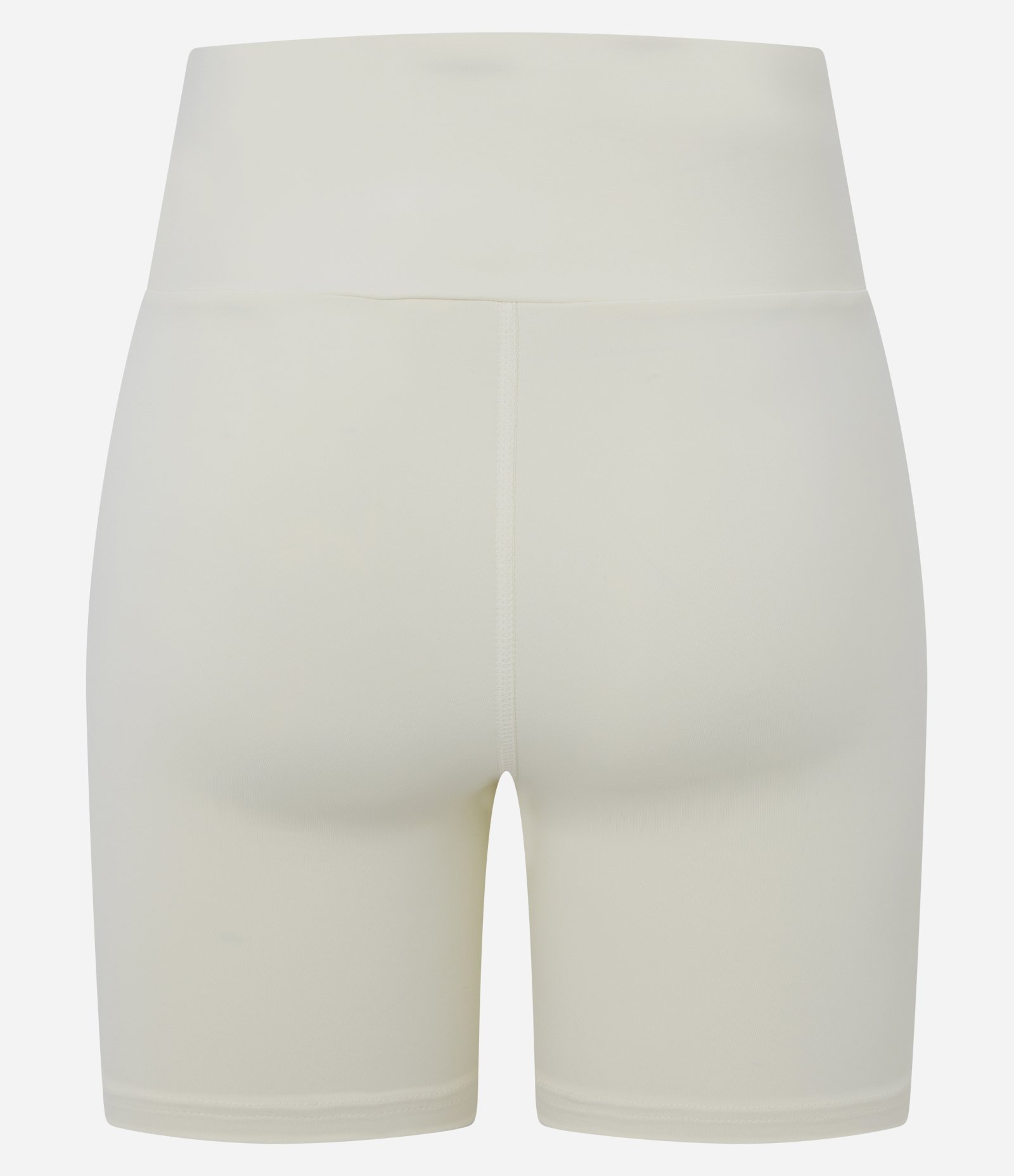 Bermuda Esportiva Regular em Microfibra com Cós Transpassado Off White 6