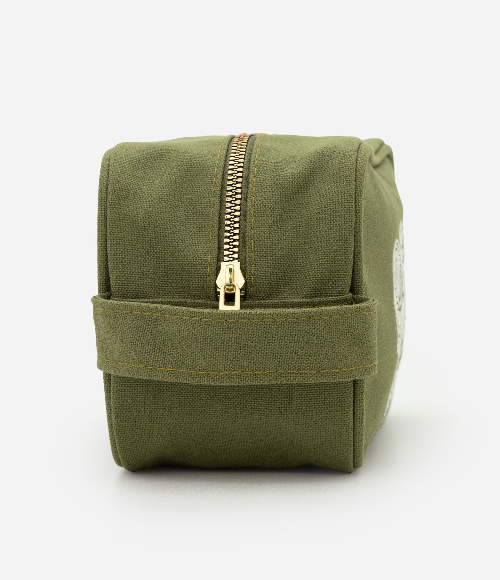 Necessaire Estojo com Estampa Paisley Verde 2