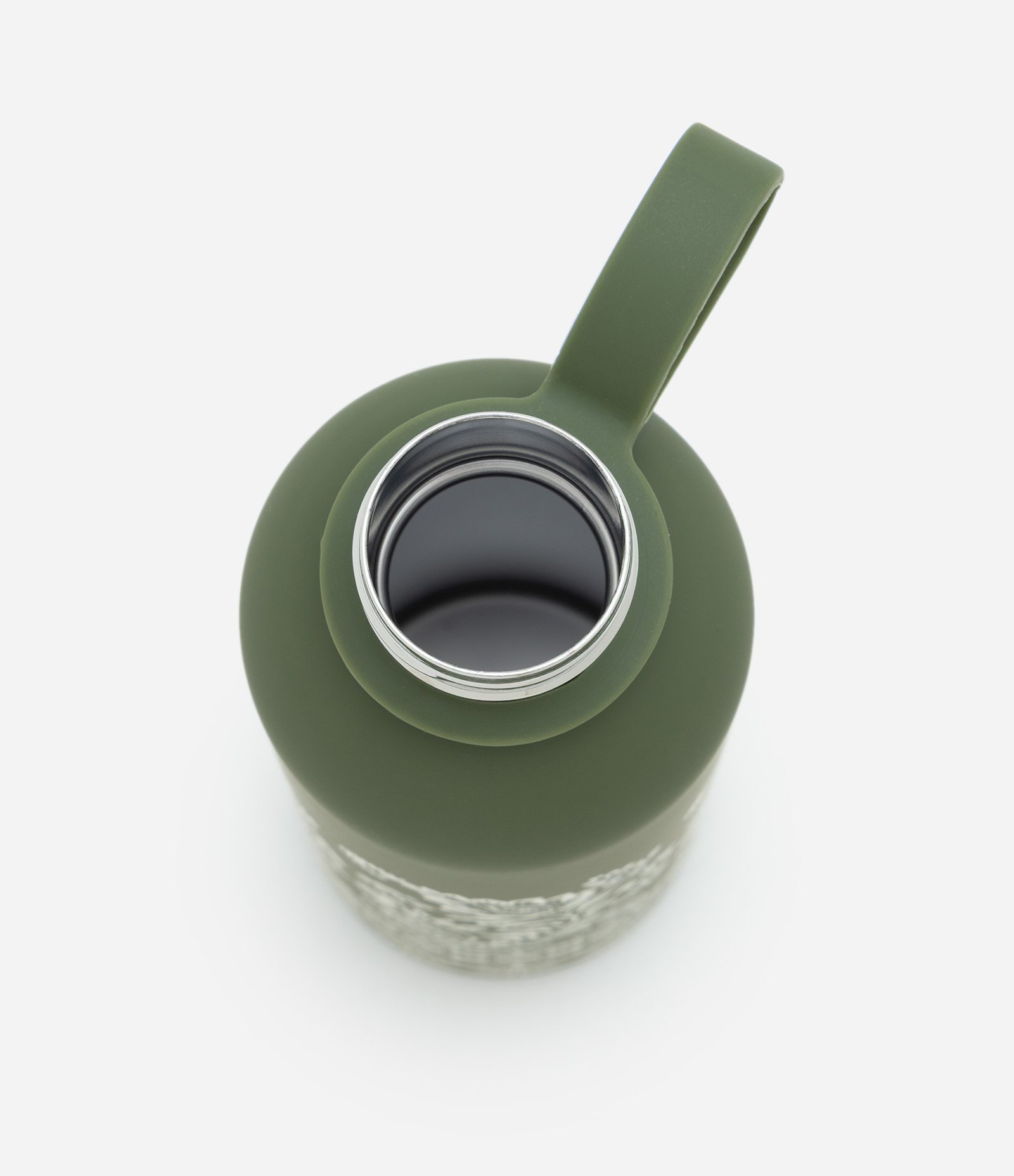 Garrafa Térmica com Estampa Paisley 500ml Verde 3