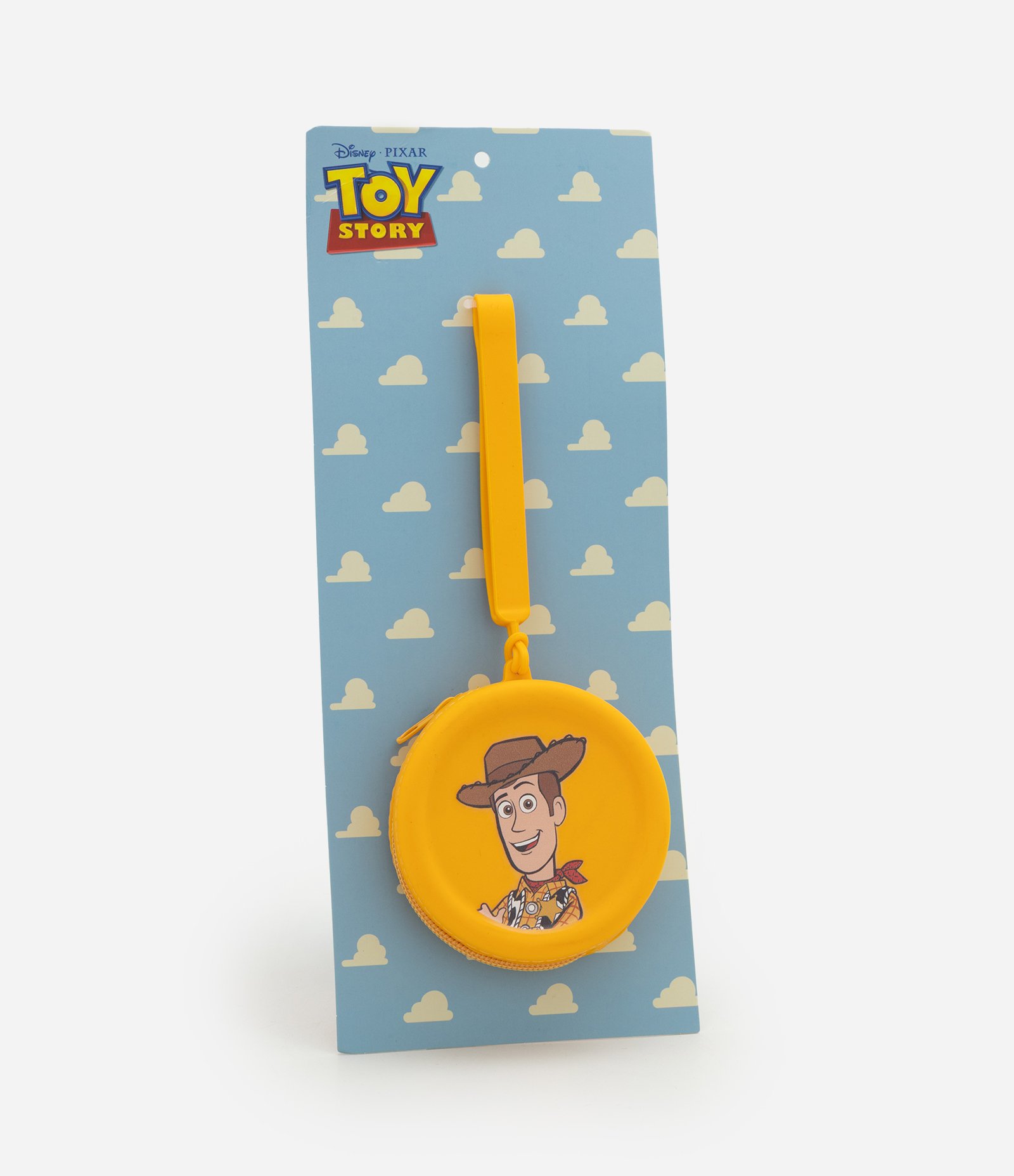 Porta Moedas em Silicone com Estampa Woody Amarelo 6