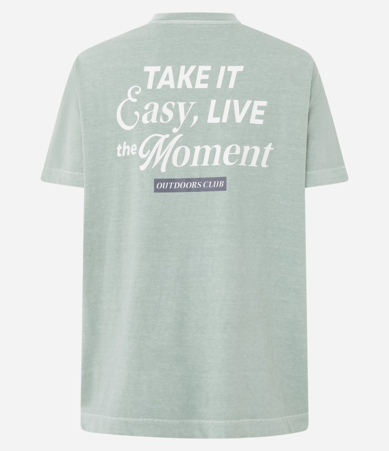 Camiseta Oversized Esportiva em Algodão com Lettering Verde 6