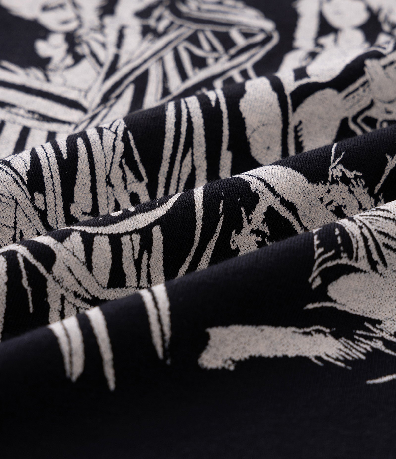 Camiseta Regular em Algodão com Estampa da Banda Aerosmith Preto 7