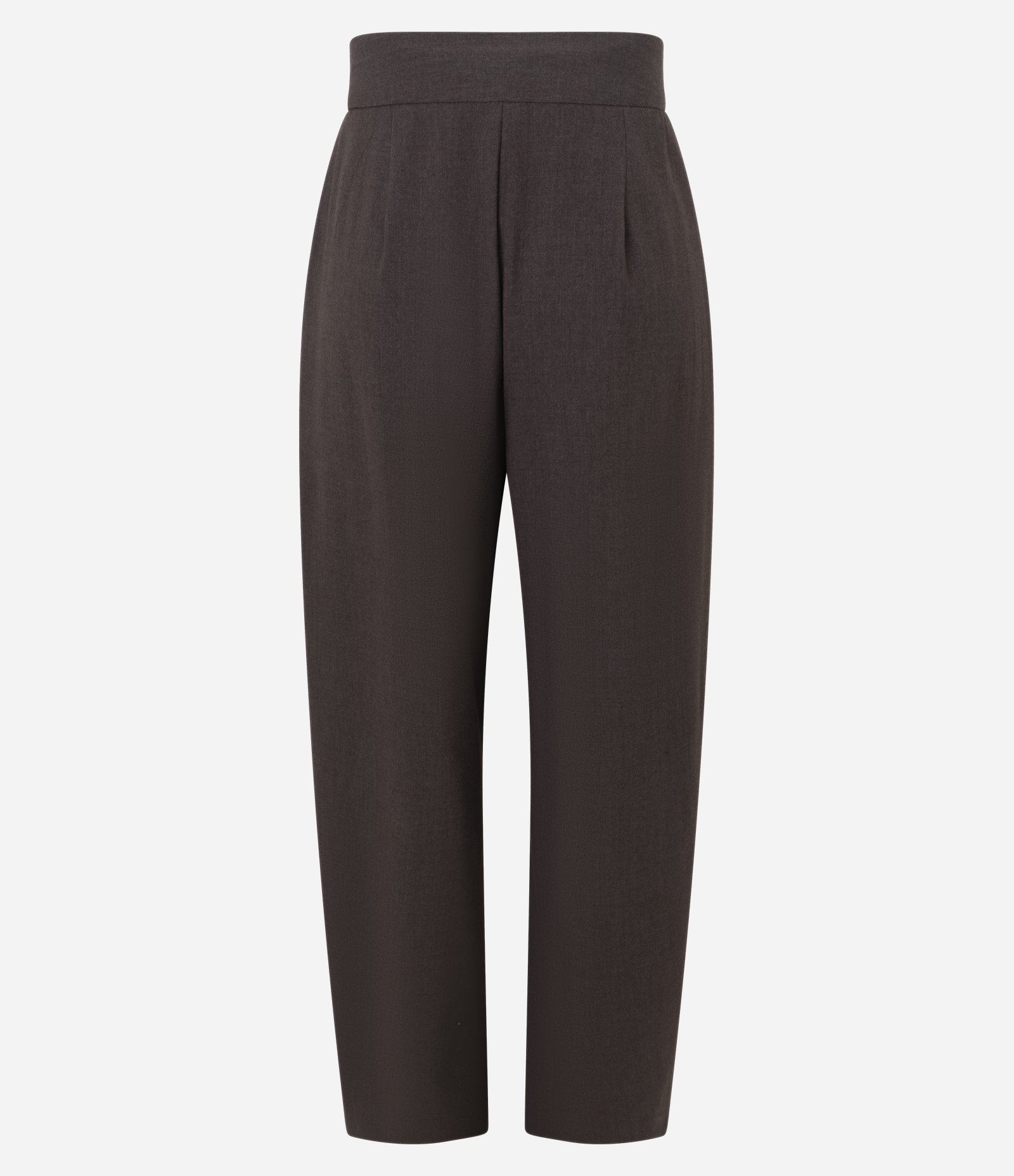 Calça Alfaiatada Barrel Marrom 6