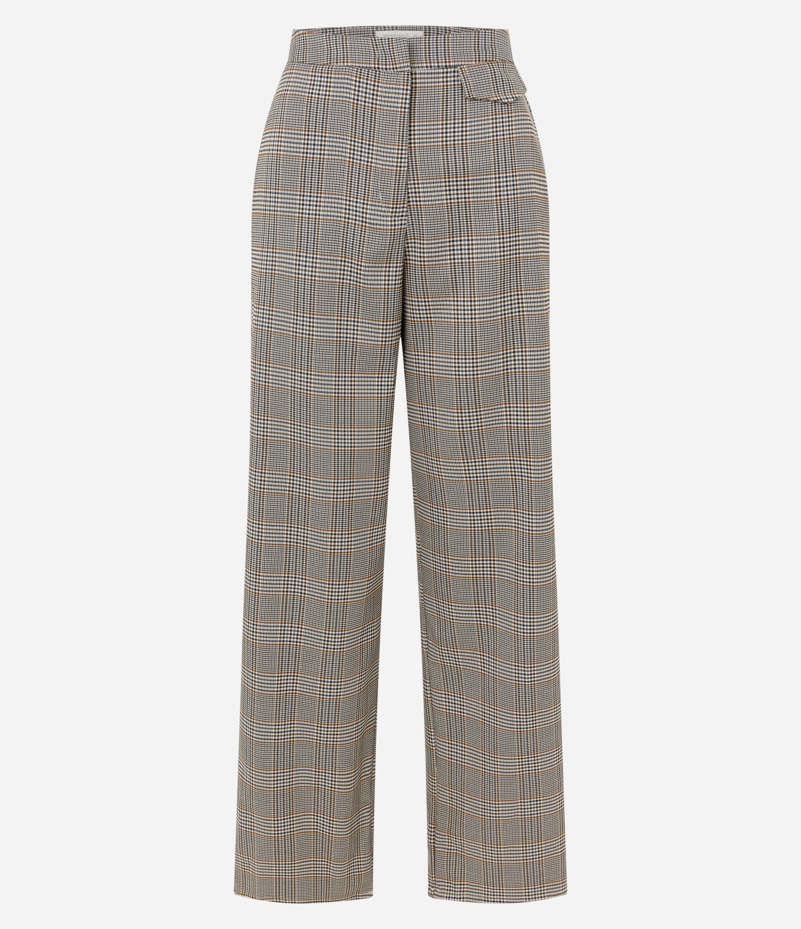 Calça Alfaiatada com Estampa Xadrez Multicores 5