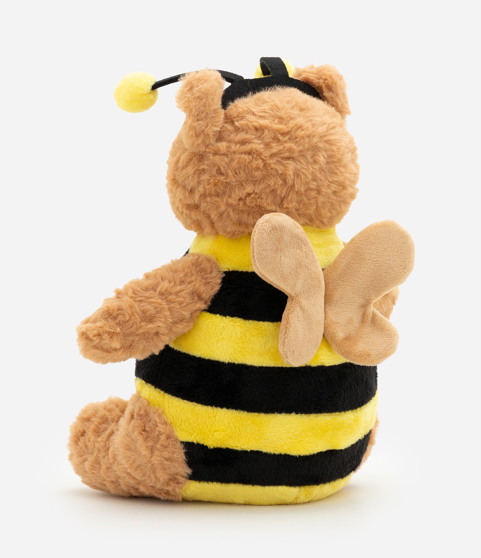 Bicho de Pelucia em Formato de Urso Fantasiado de Abelha Marrom 3