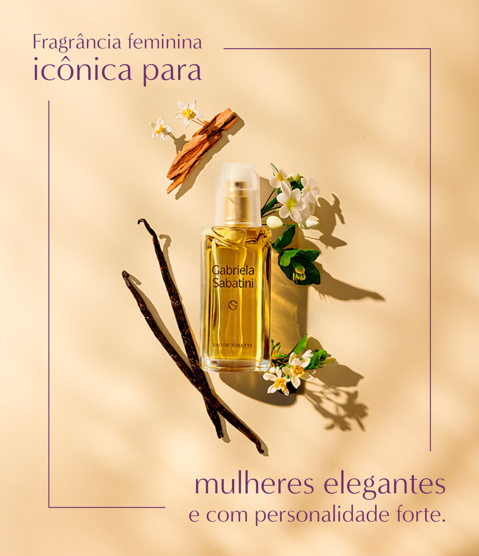 Kit Perfume Gabriela Sabatini EDT 60ml + Body Splash 75ml 60ml 3