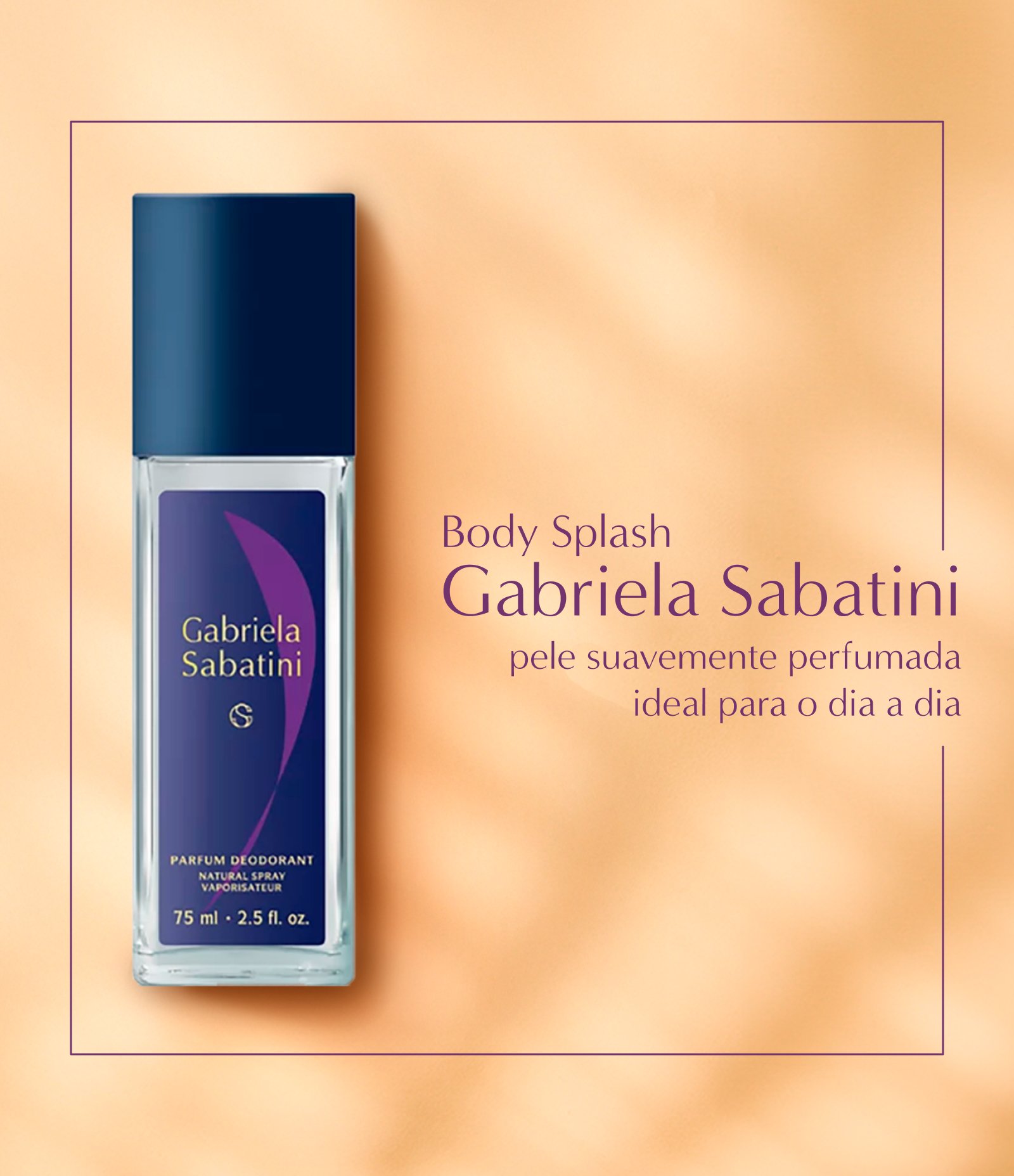 Kit Perfume Gabriela Sabatini EDT 60ml + Body Splash 75ml 60ml 4