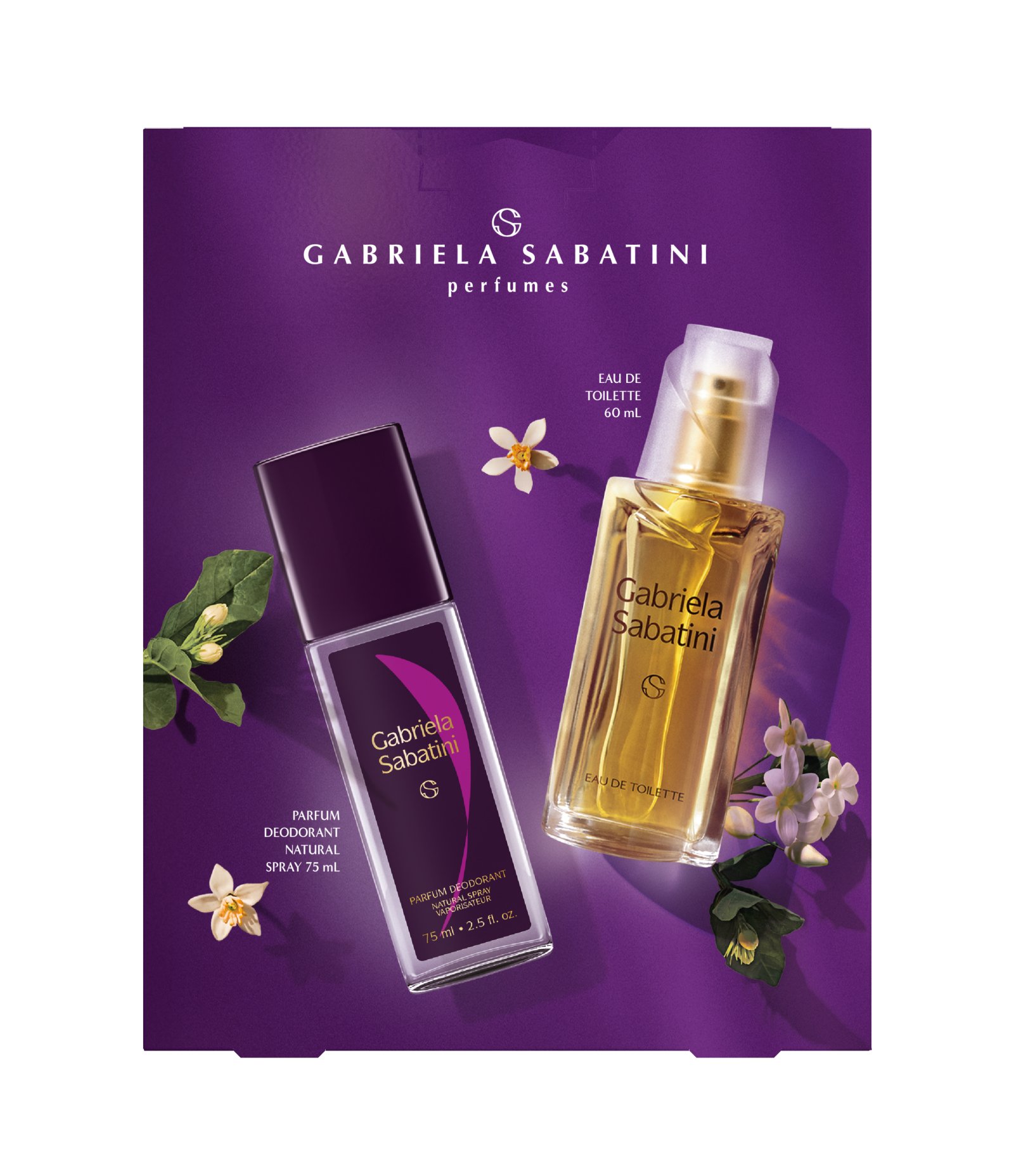 Kit Perfume Gabriela Sabatini EDT 60ml + Body Splash 75ml 60ml 6