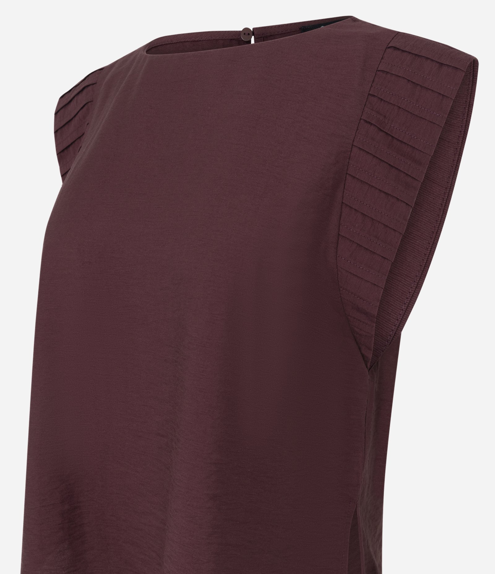 Blusa em Airflow com Recortes no Ombro Marrom 6