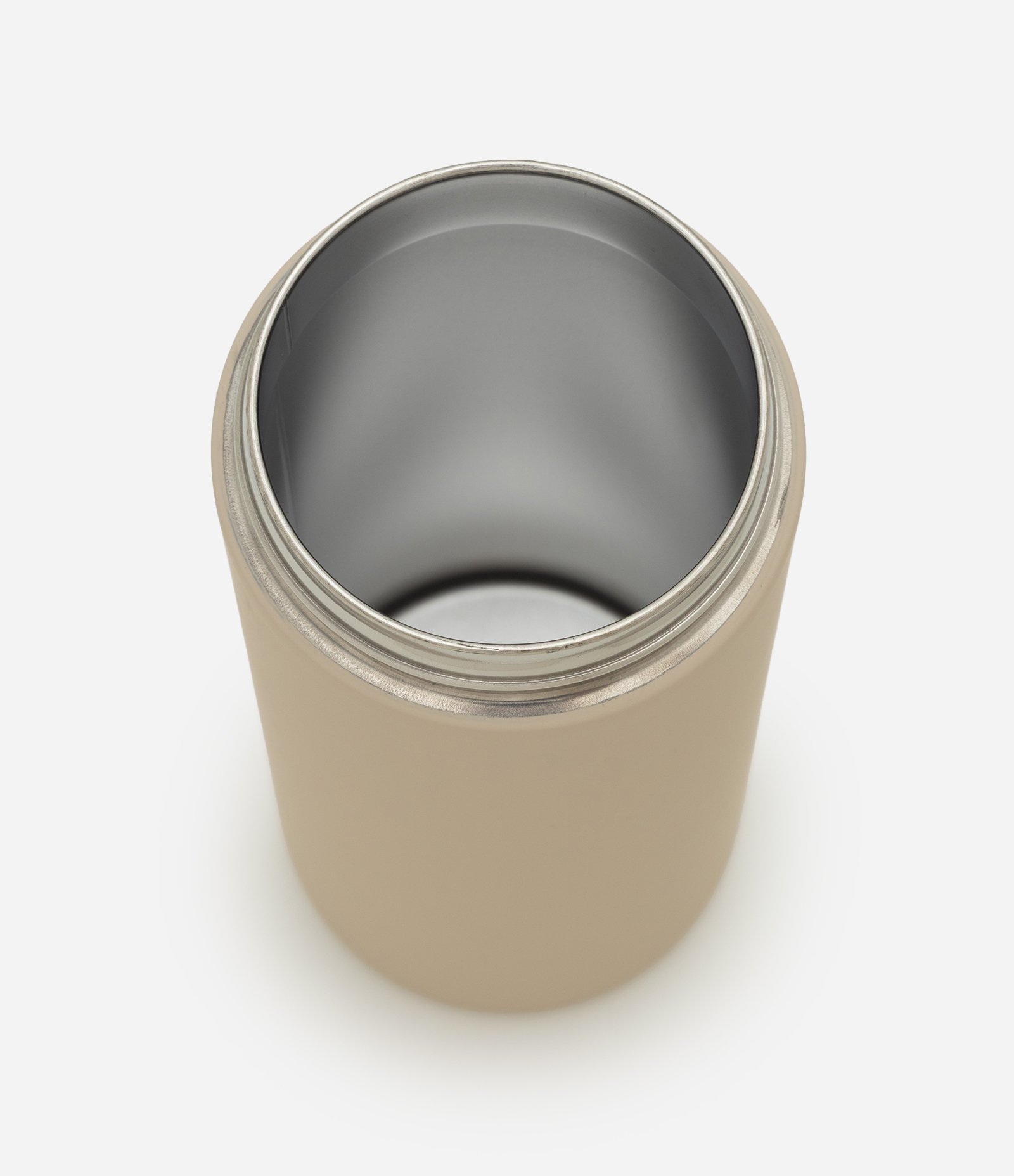 Garrafa Térmica com Canudo 750ml Bege 4
