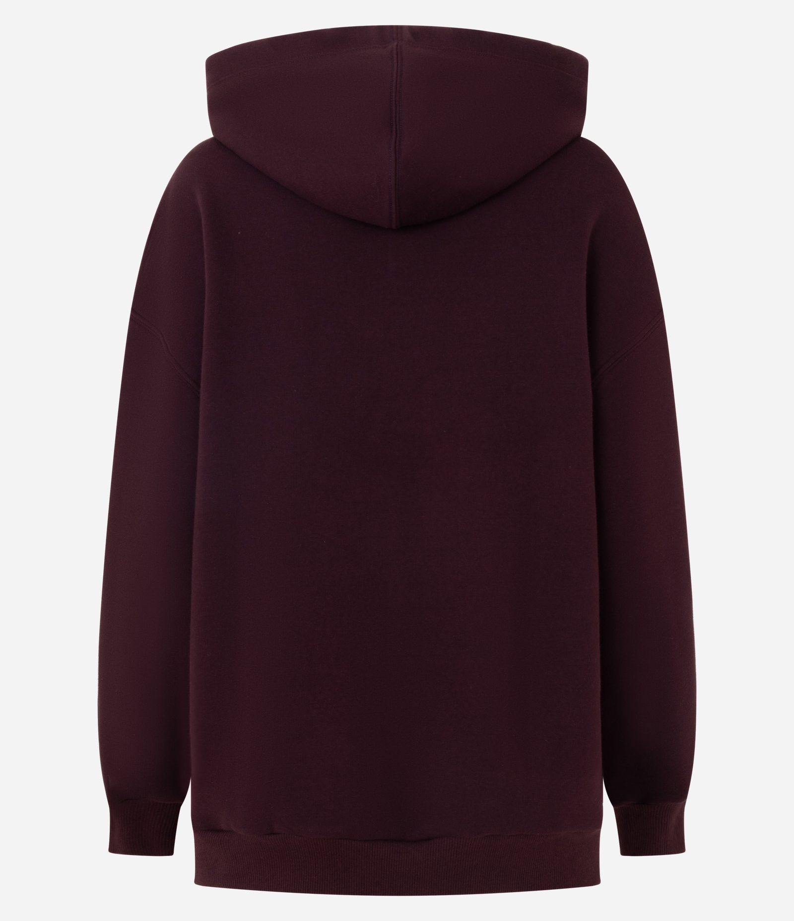 Moletom com Capuz e Lettering New York Bordô 6