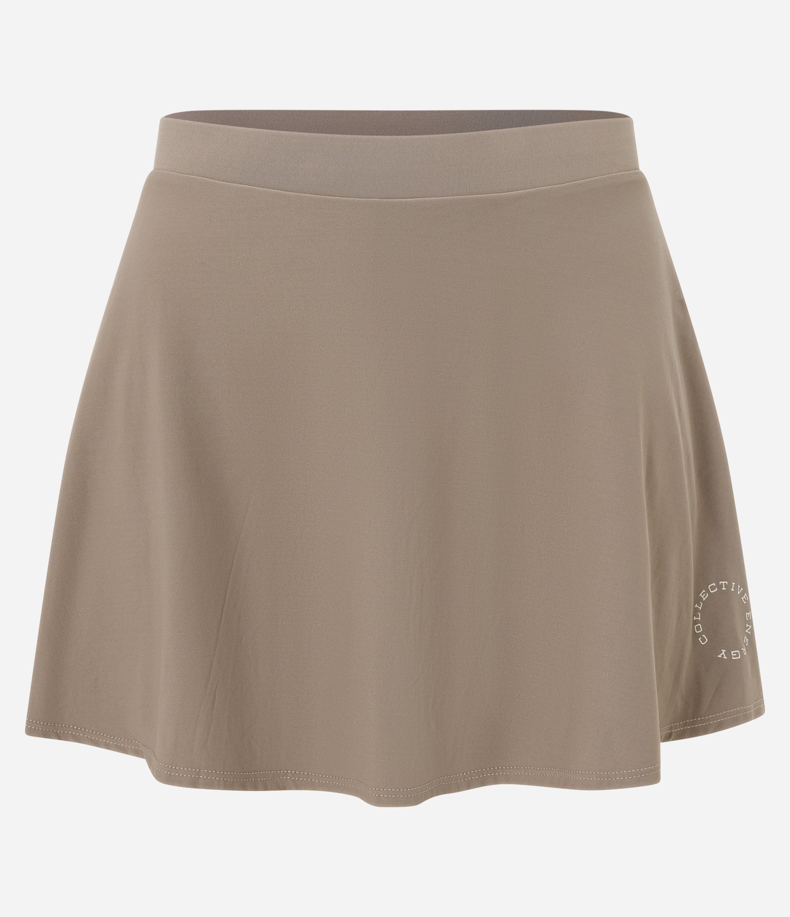 Short Saia Esportivo com Bolso Funcional Marrom 4
